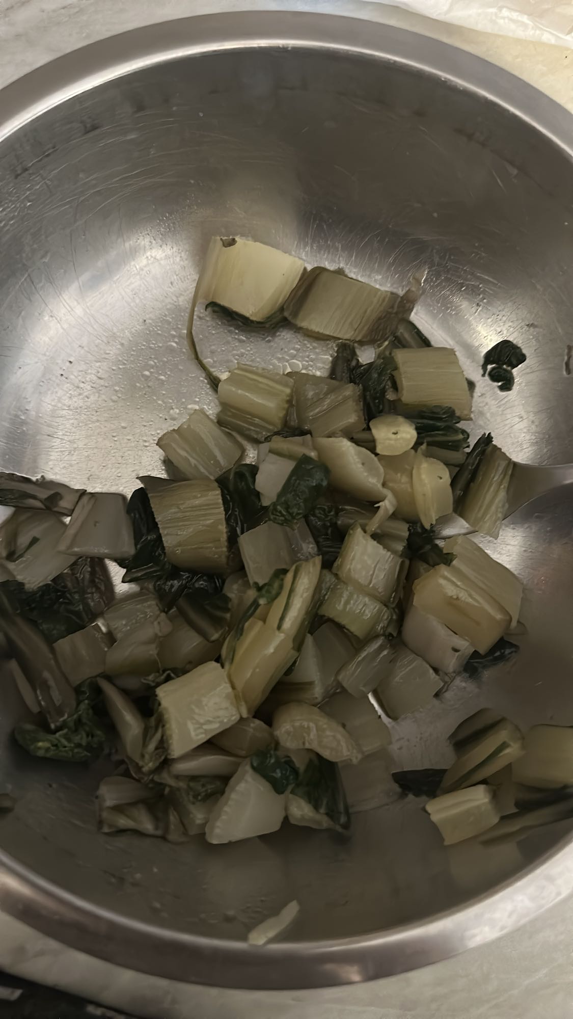 Boiled Swiss Chard