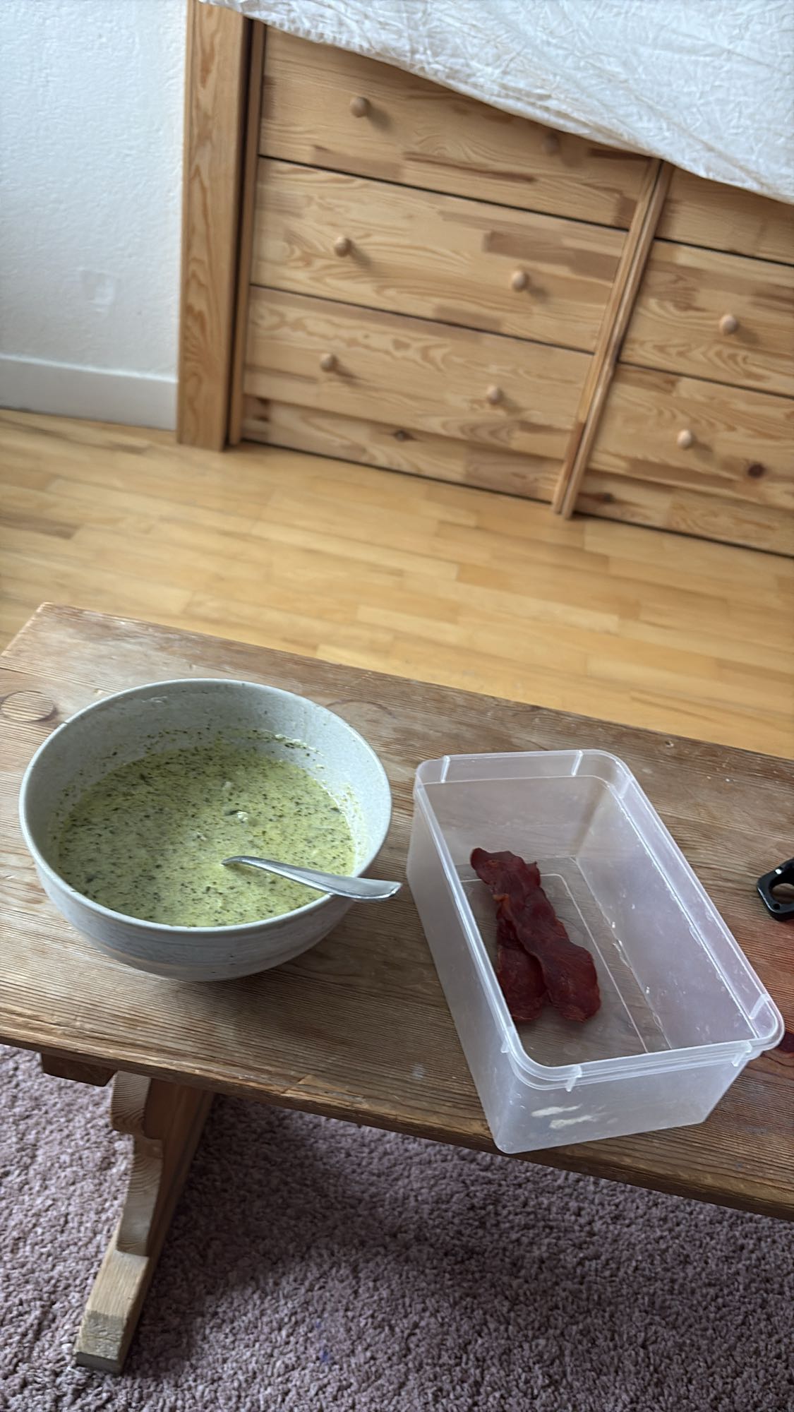 Broccolisoppa med bacon