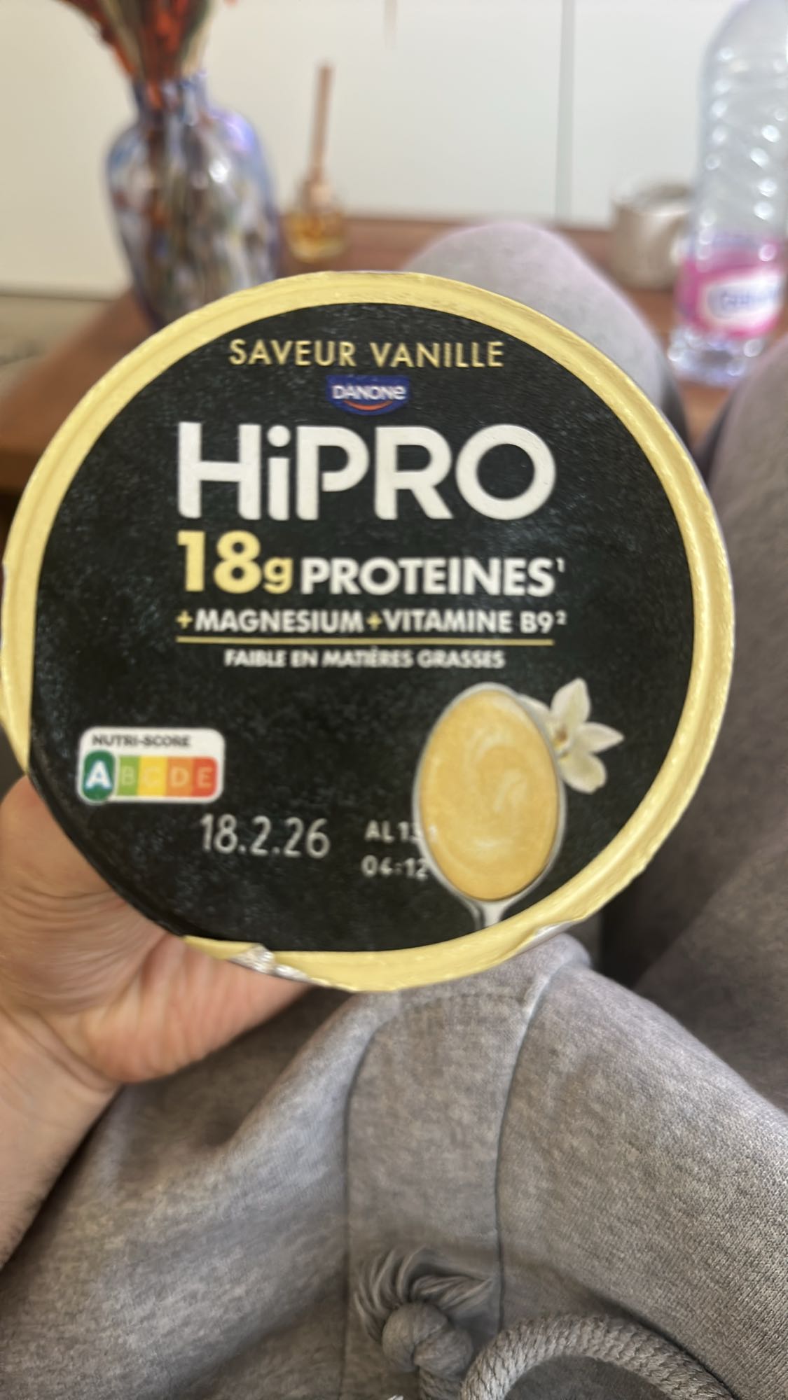 Yaourt vanille HiPRO