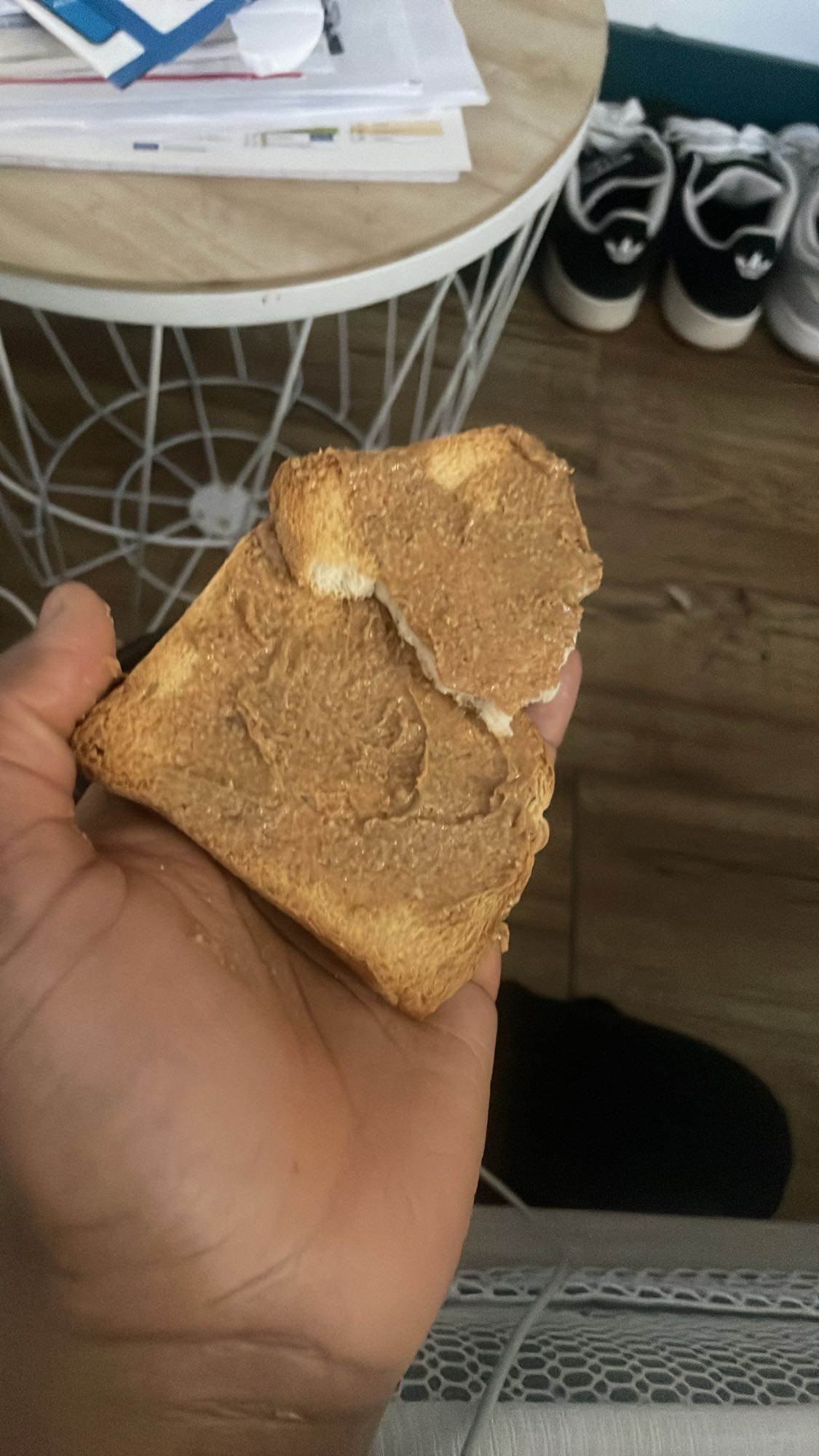 Tartines beurre de cacahuète