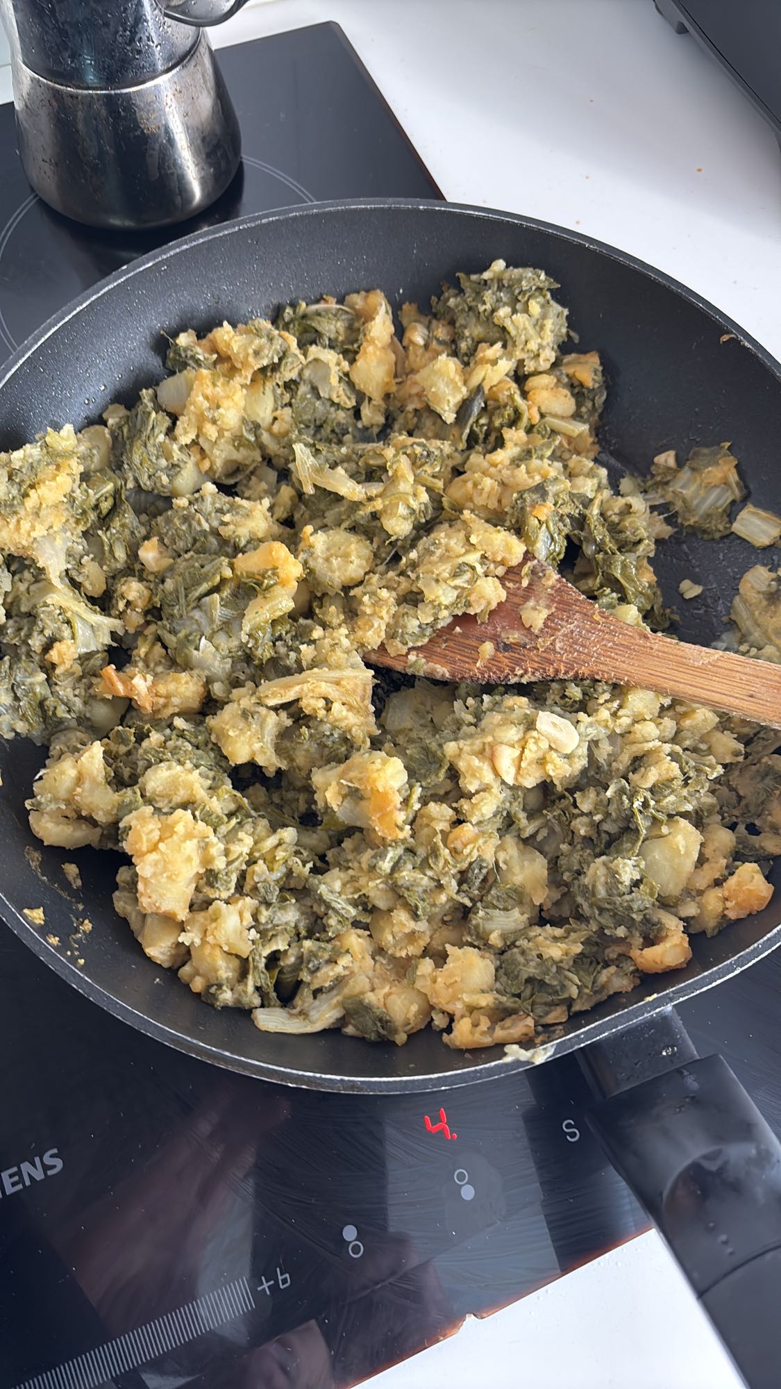 patatas con acelgas