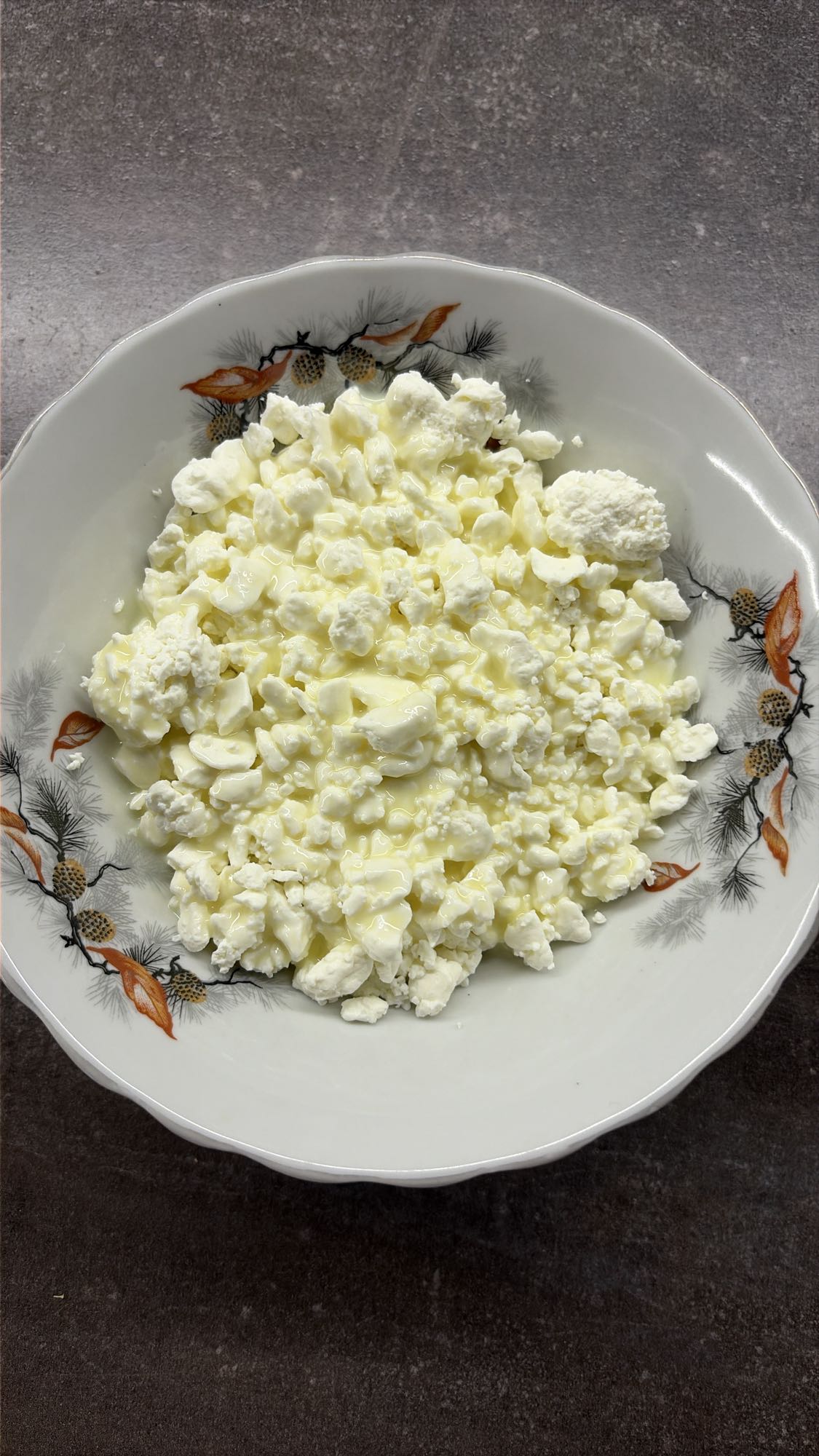 творог с маслом