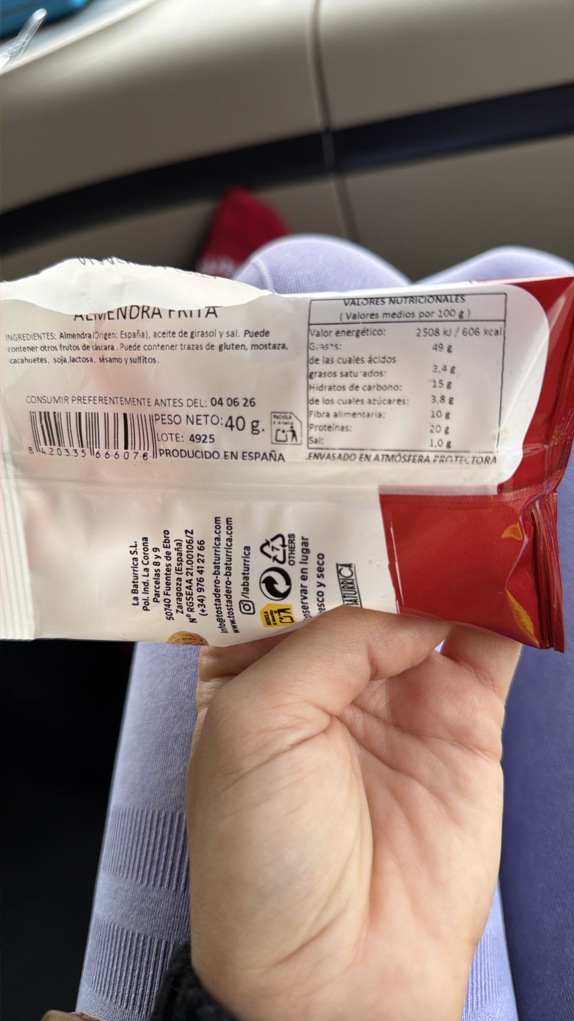 Migdale prăjite cu sare