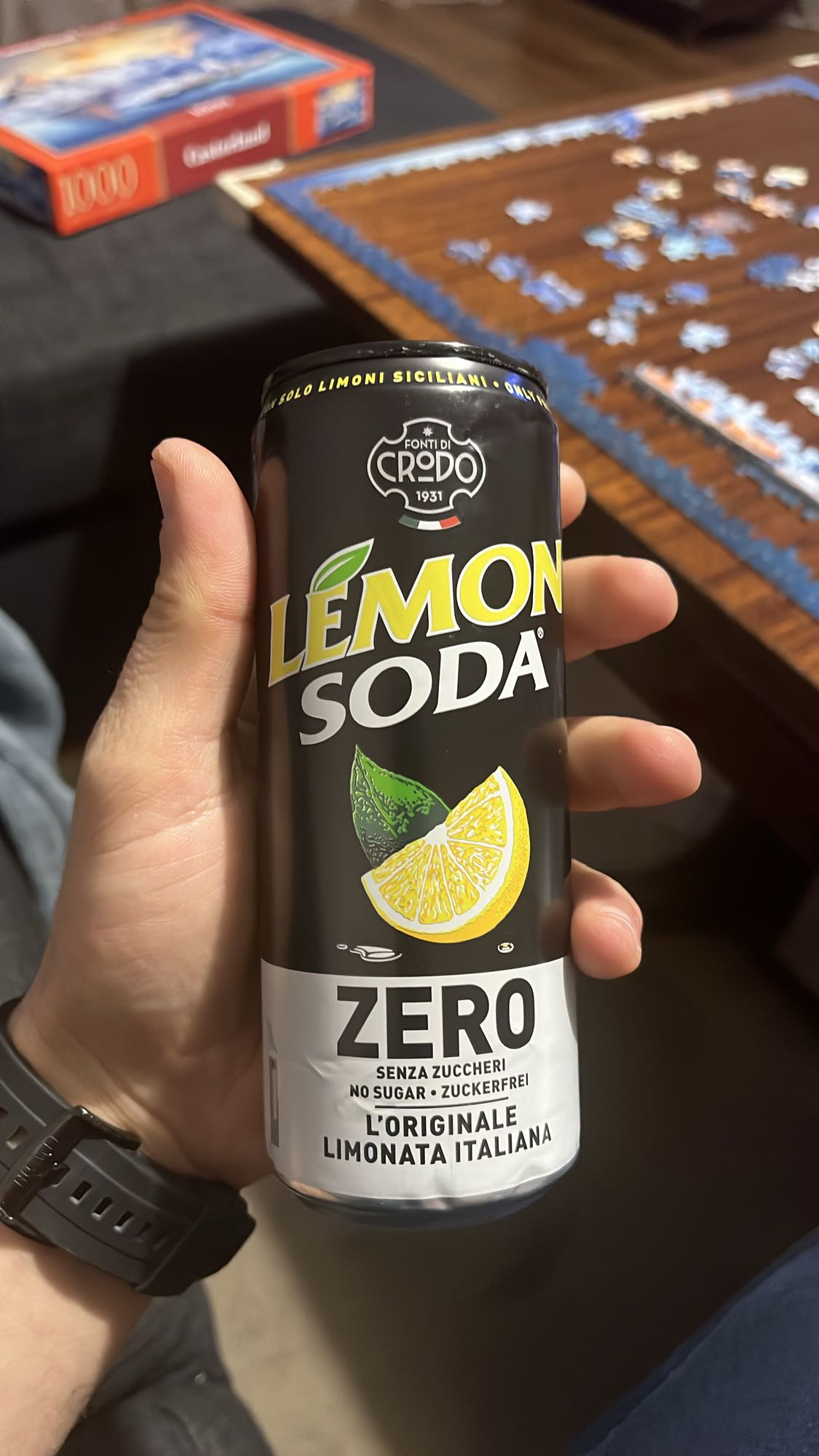 Лимонова сода Zero