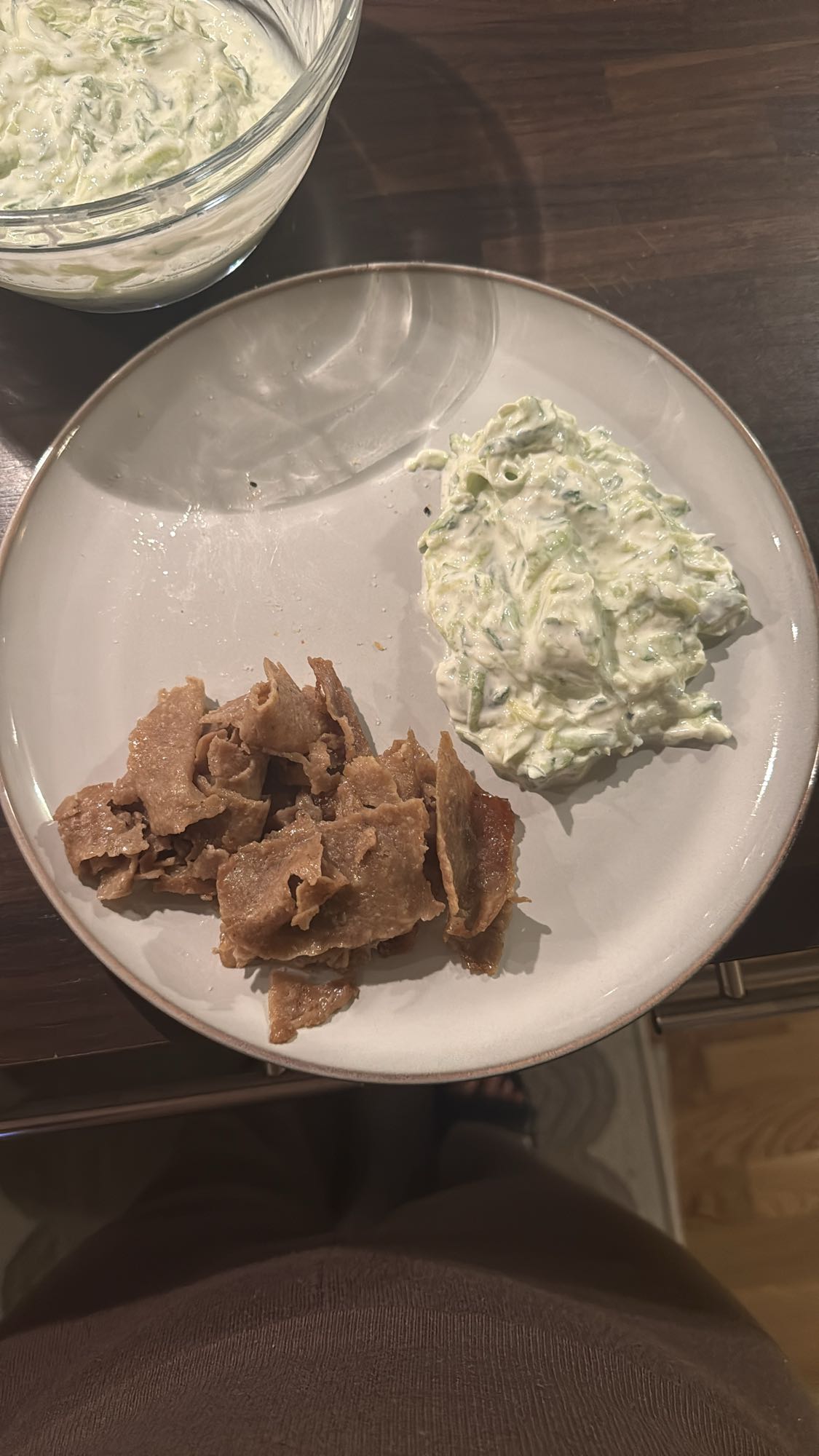 Gyros med tzatziki