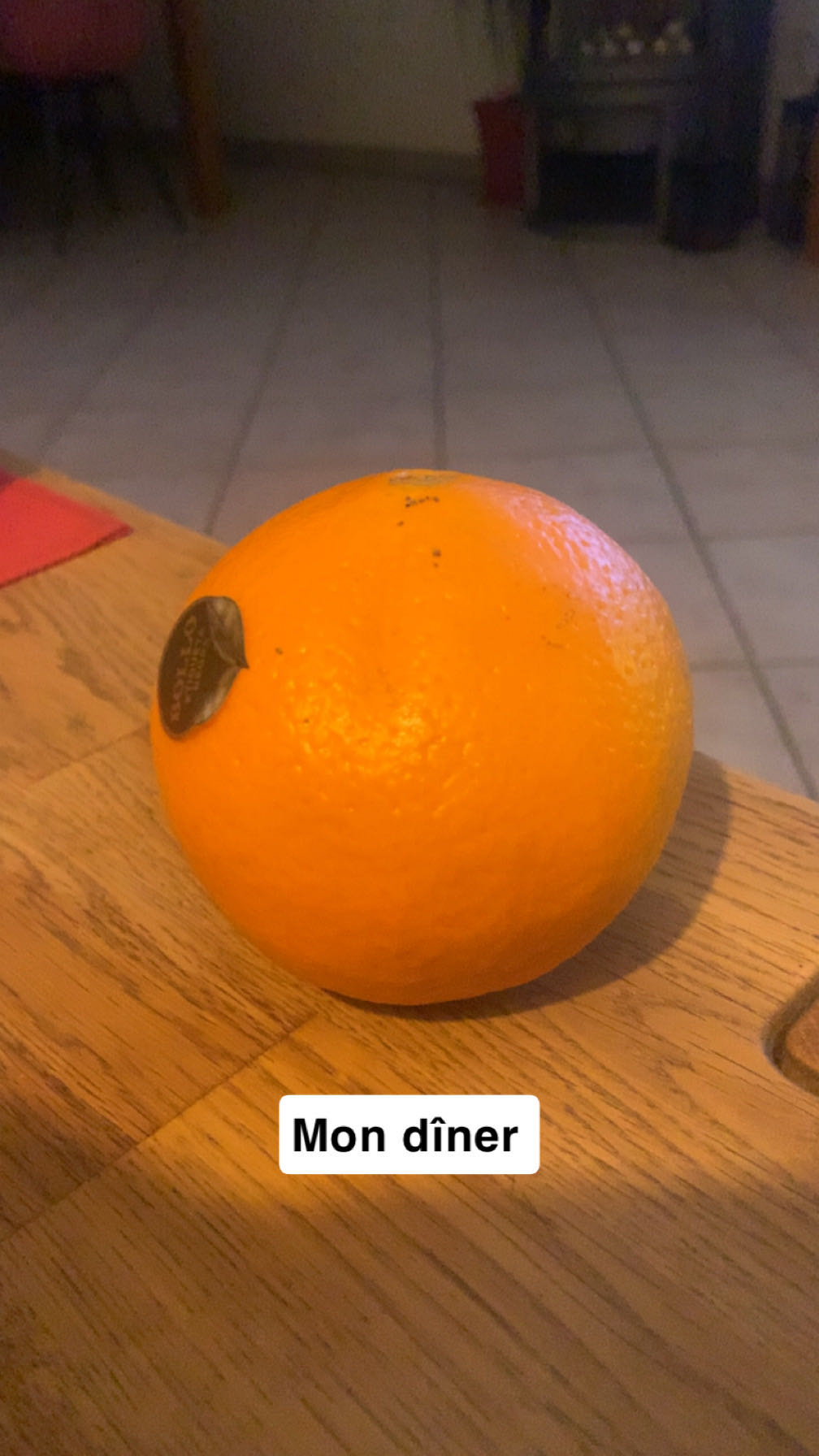Orange entière