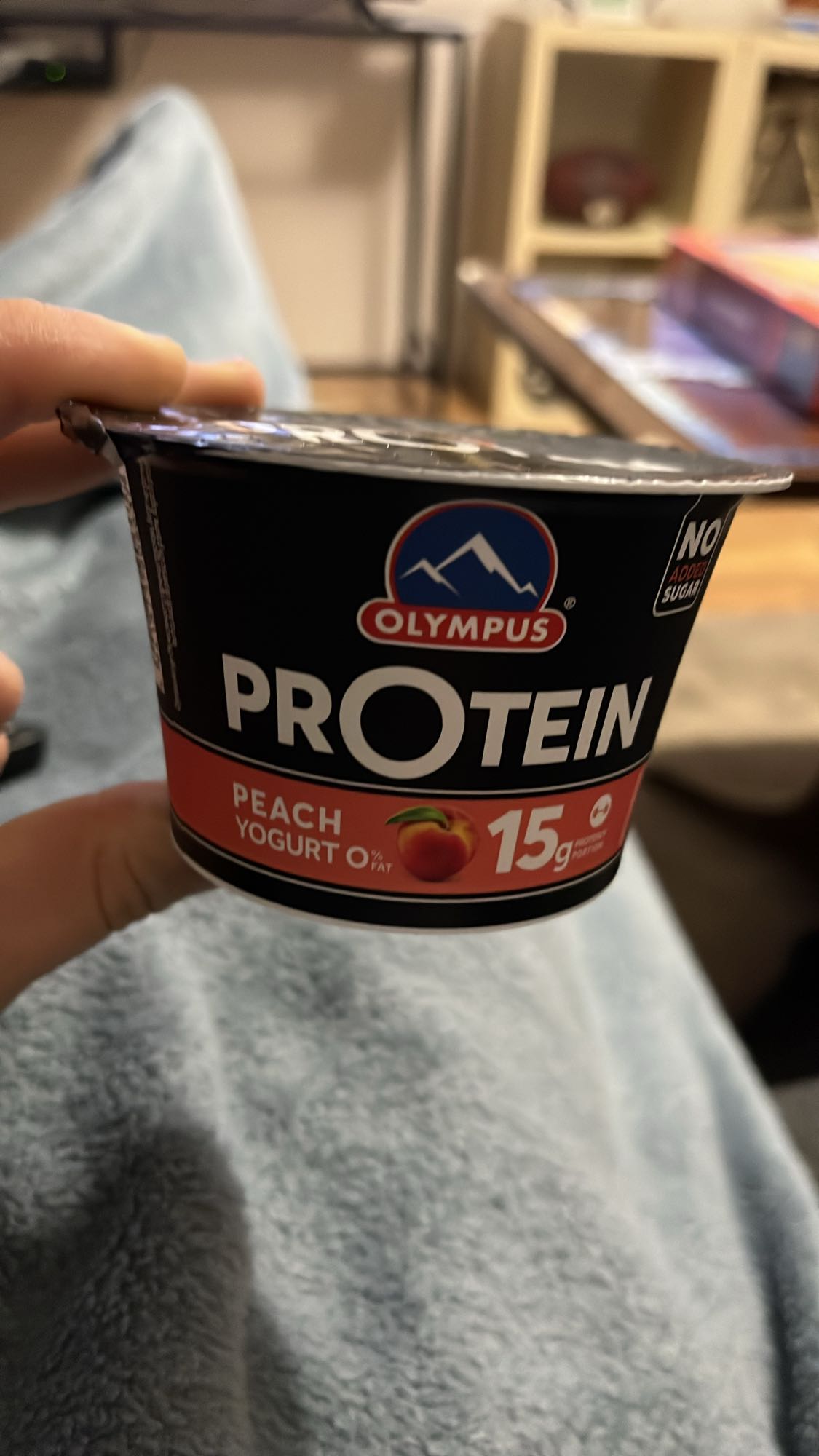 Протеинов йогурт праскова