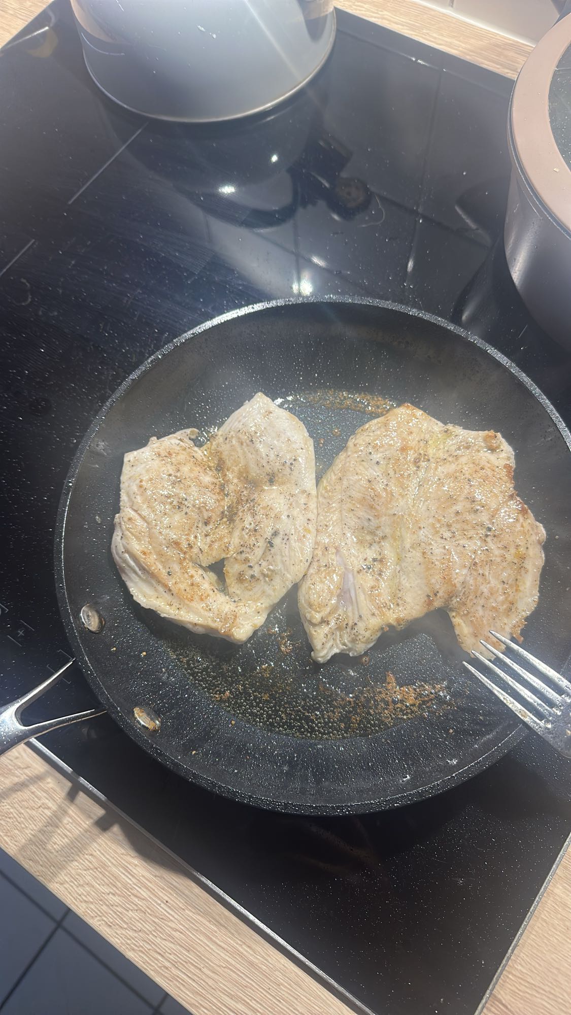 Gebratene Hähnchenbrust