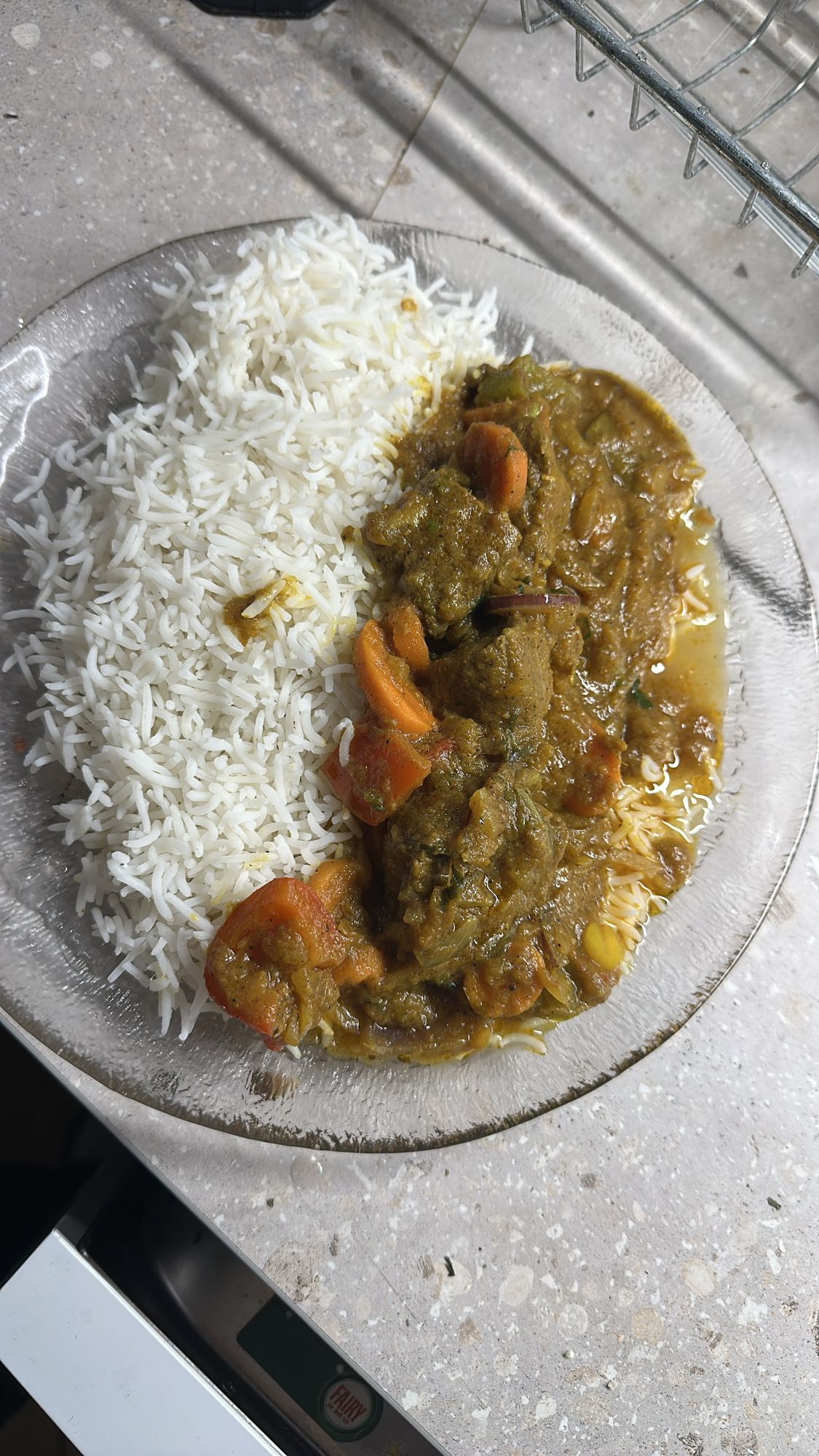 Ris med grönsaksgryta