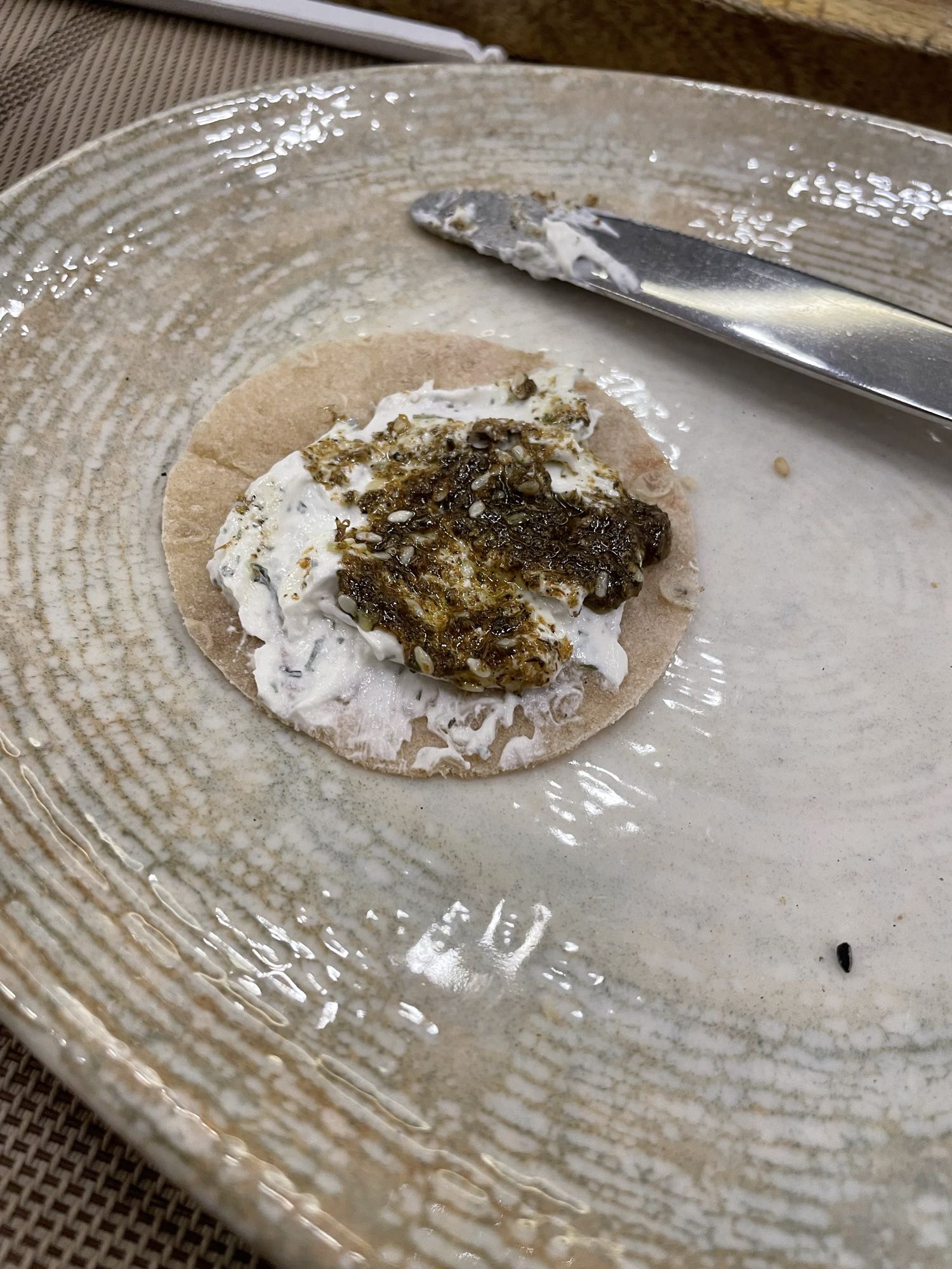 Labneh & Za'atar Flatbread