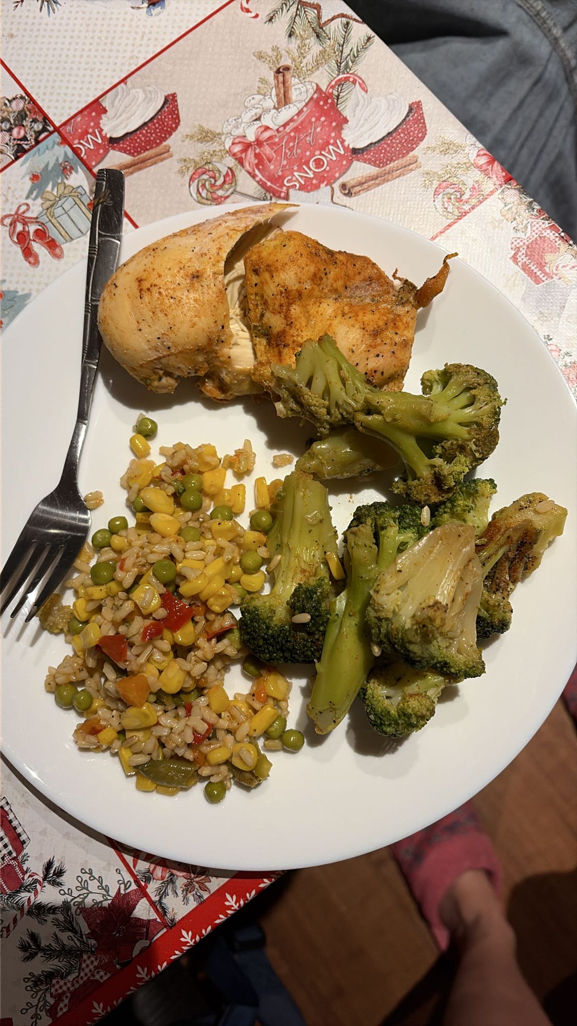 Piept de pui cu legume