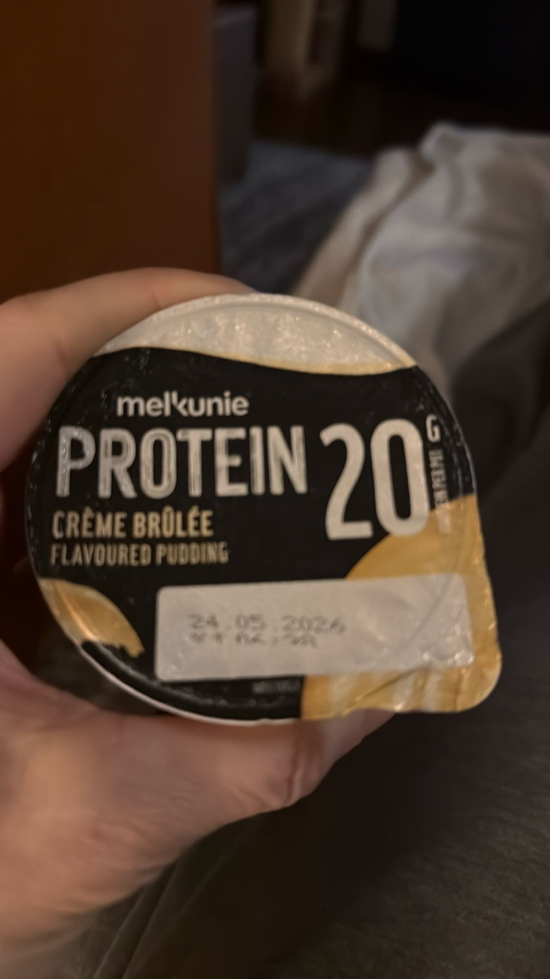 Crème brûlée pudding