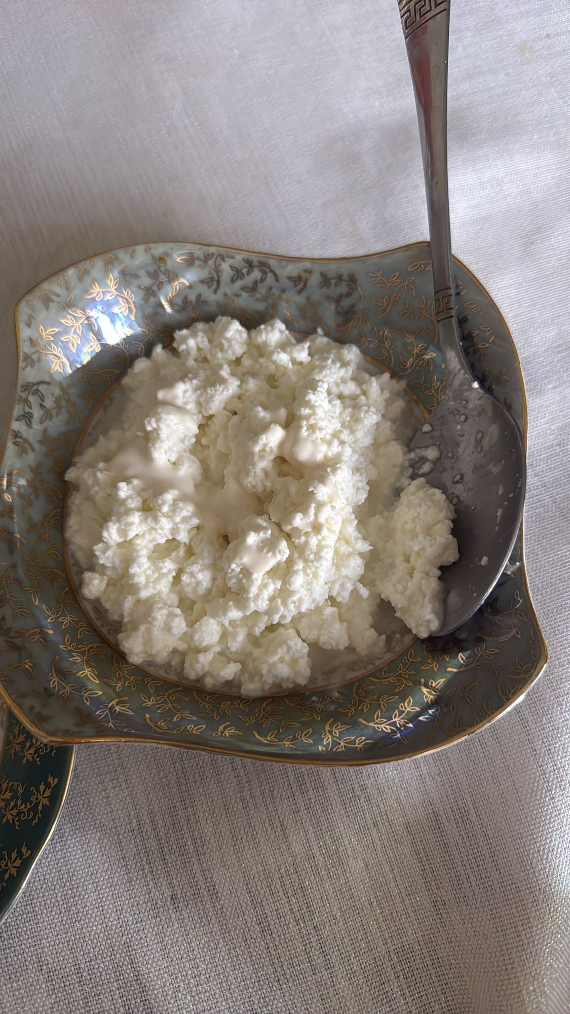 творог со сметаной