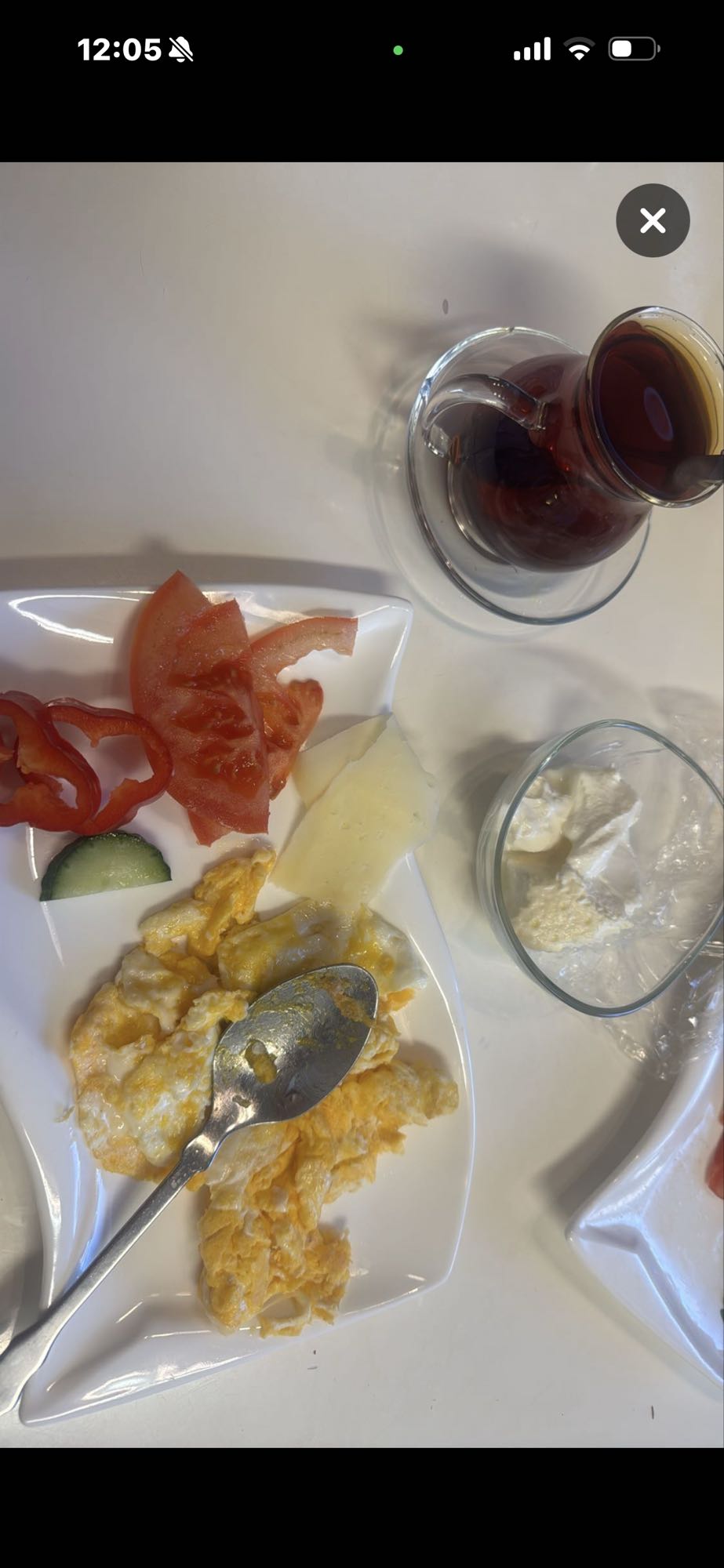 Turkisk frukosttallrik