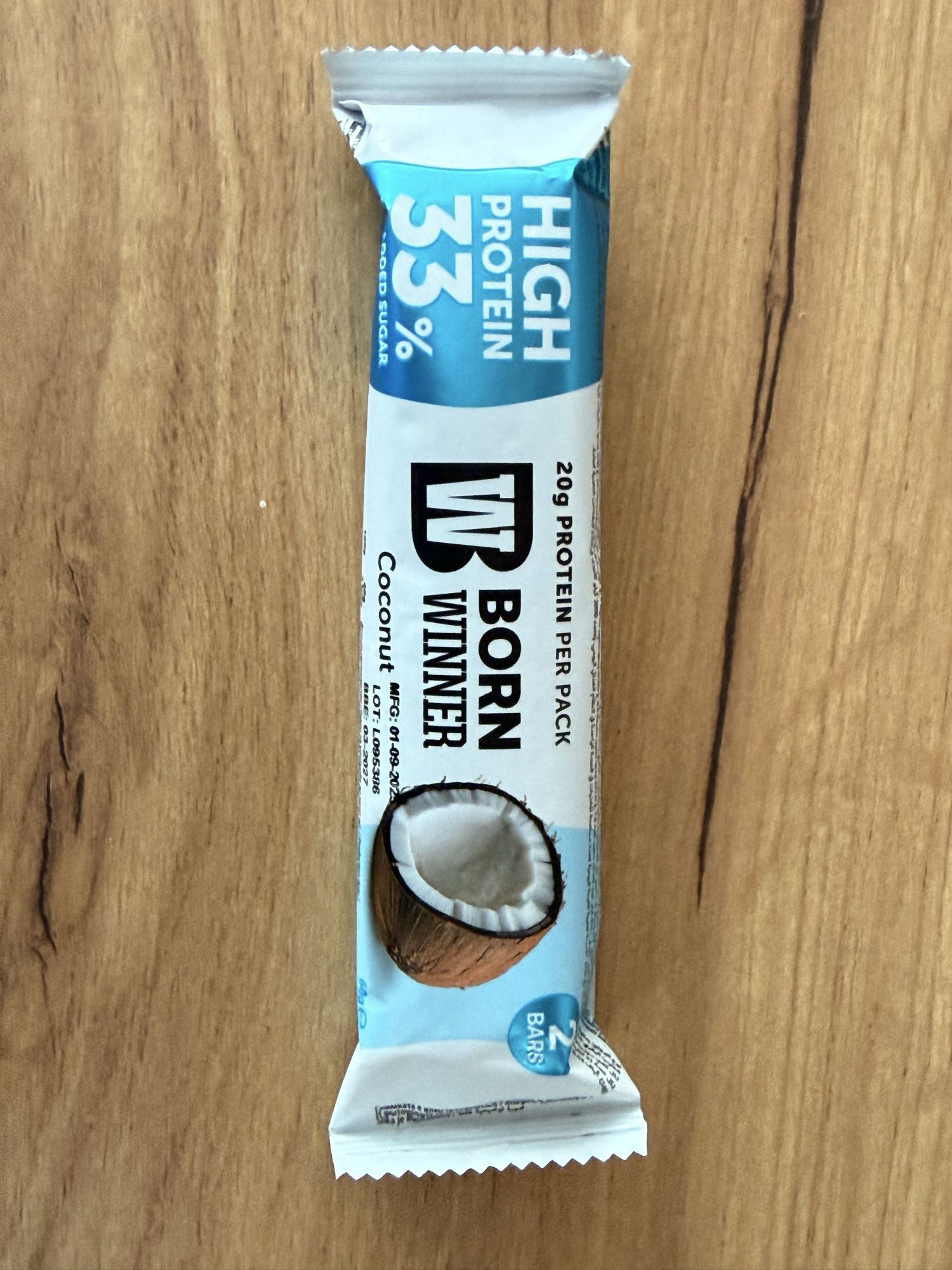 Baton proteic cu cocos