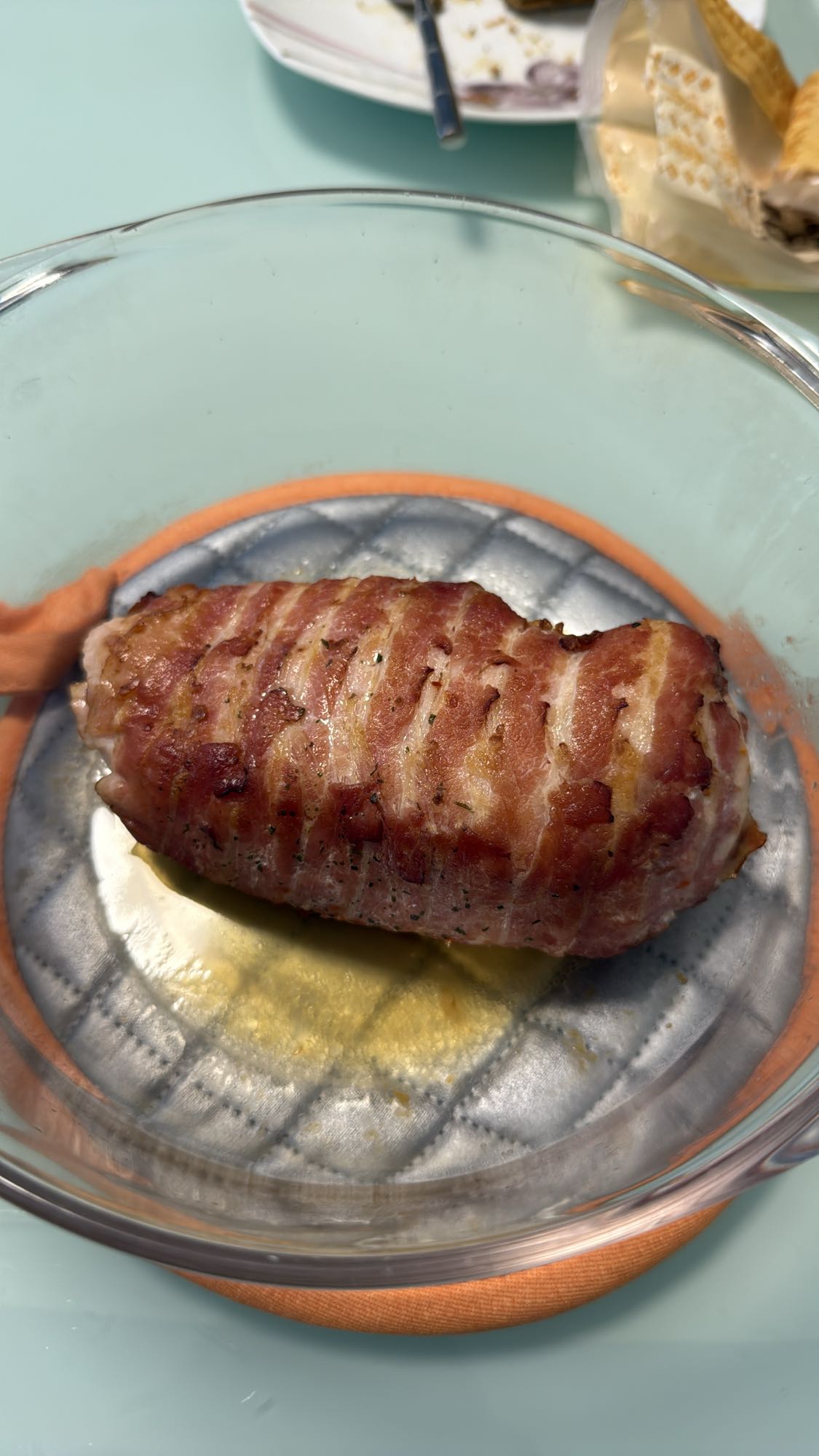 Bacon-Wrapped Meatloaf