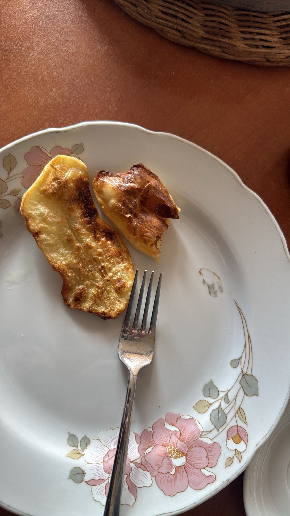 Baked egg and potato slice