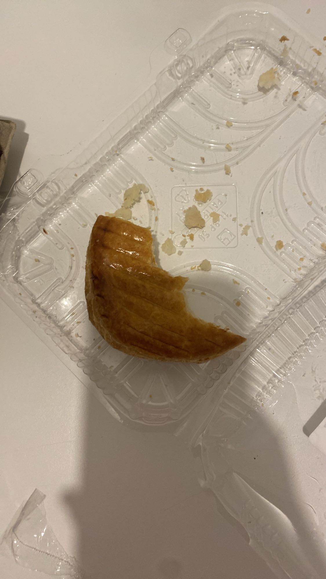 Morceau de chausson aux pommes