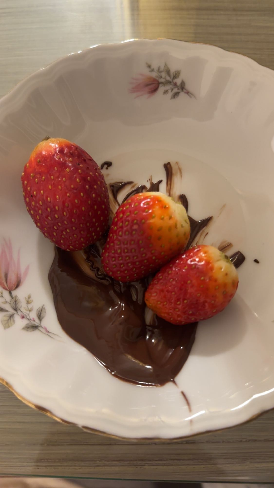 Strawberries with Chocolate