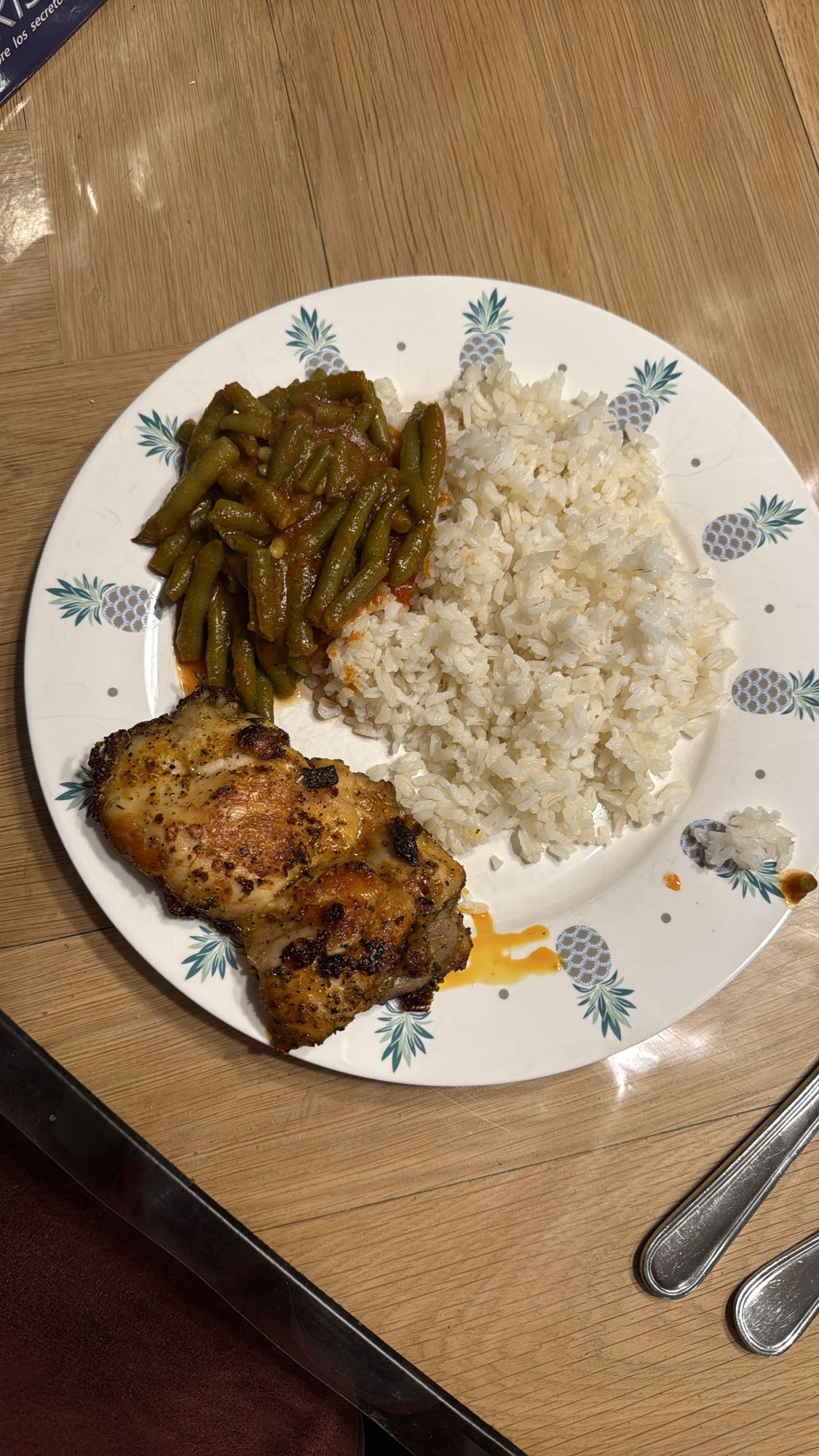 Grilled Chicken with Rice