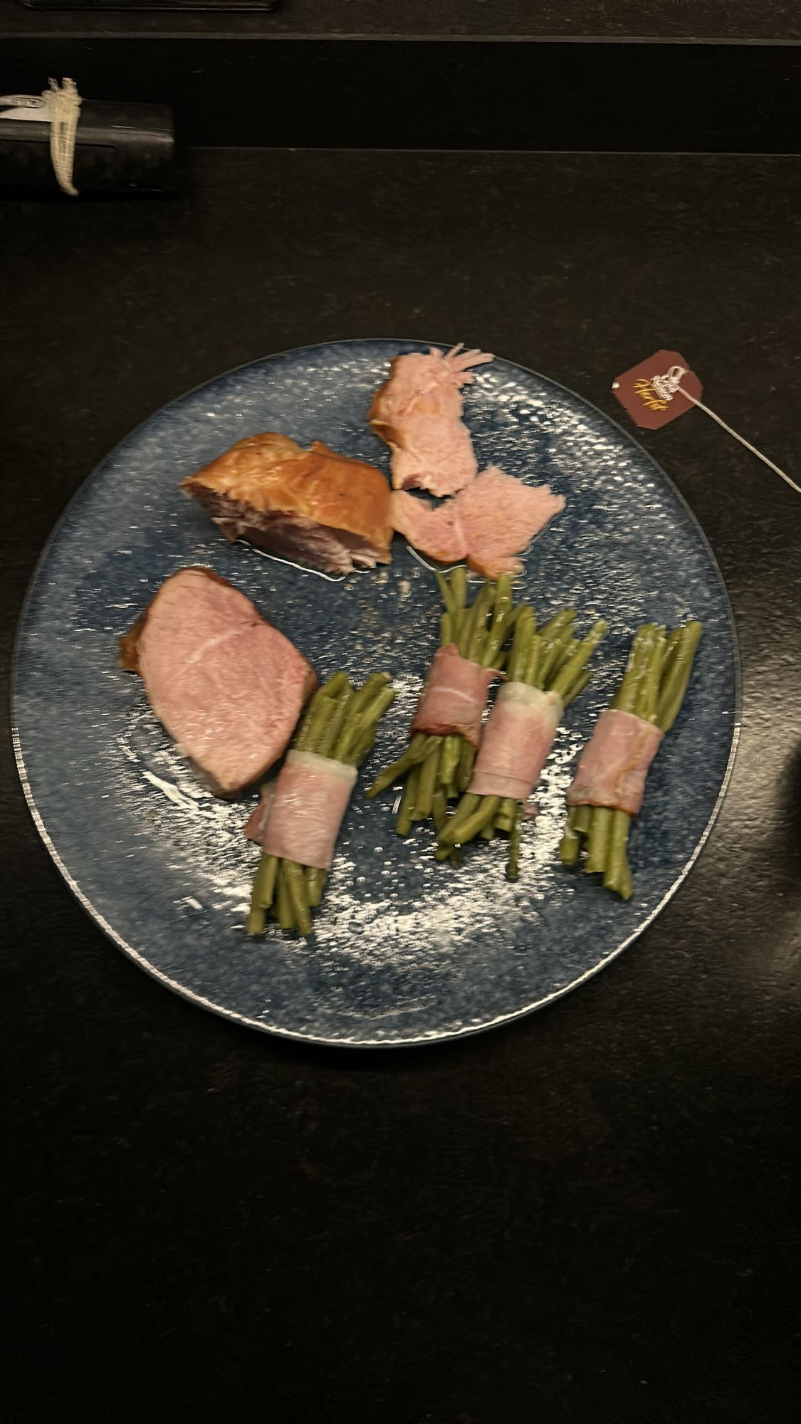 varkensvlees met sperziebonen