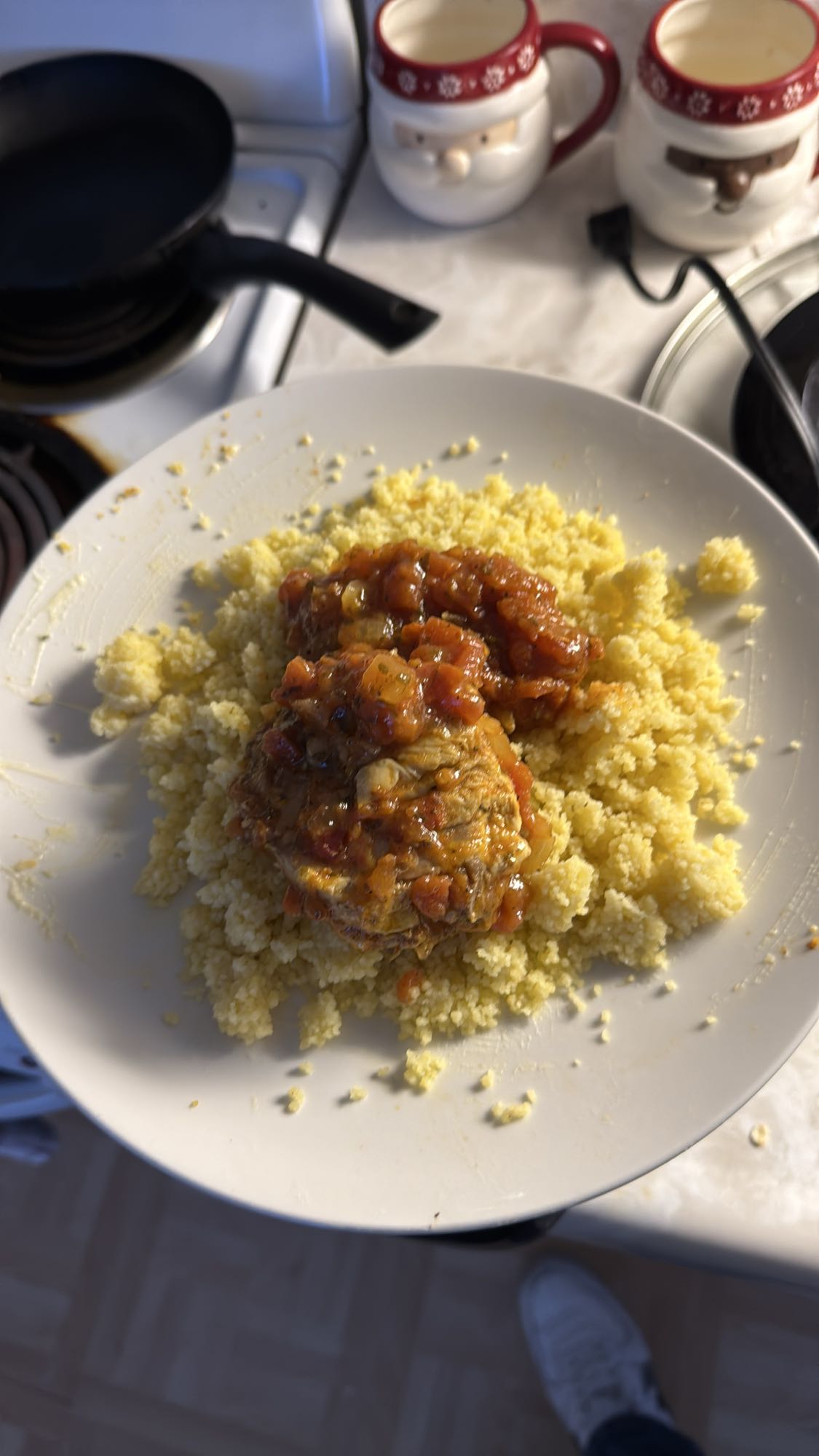 Boulettes et couscous