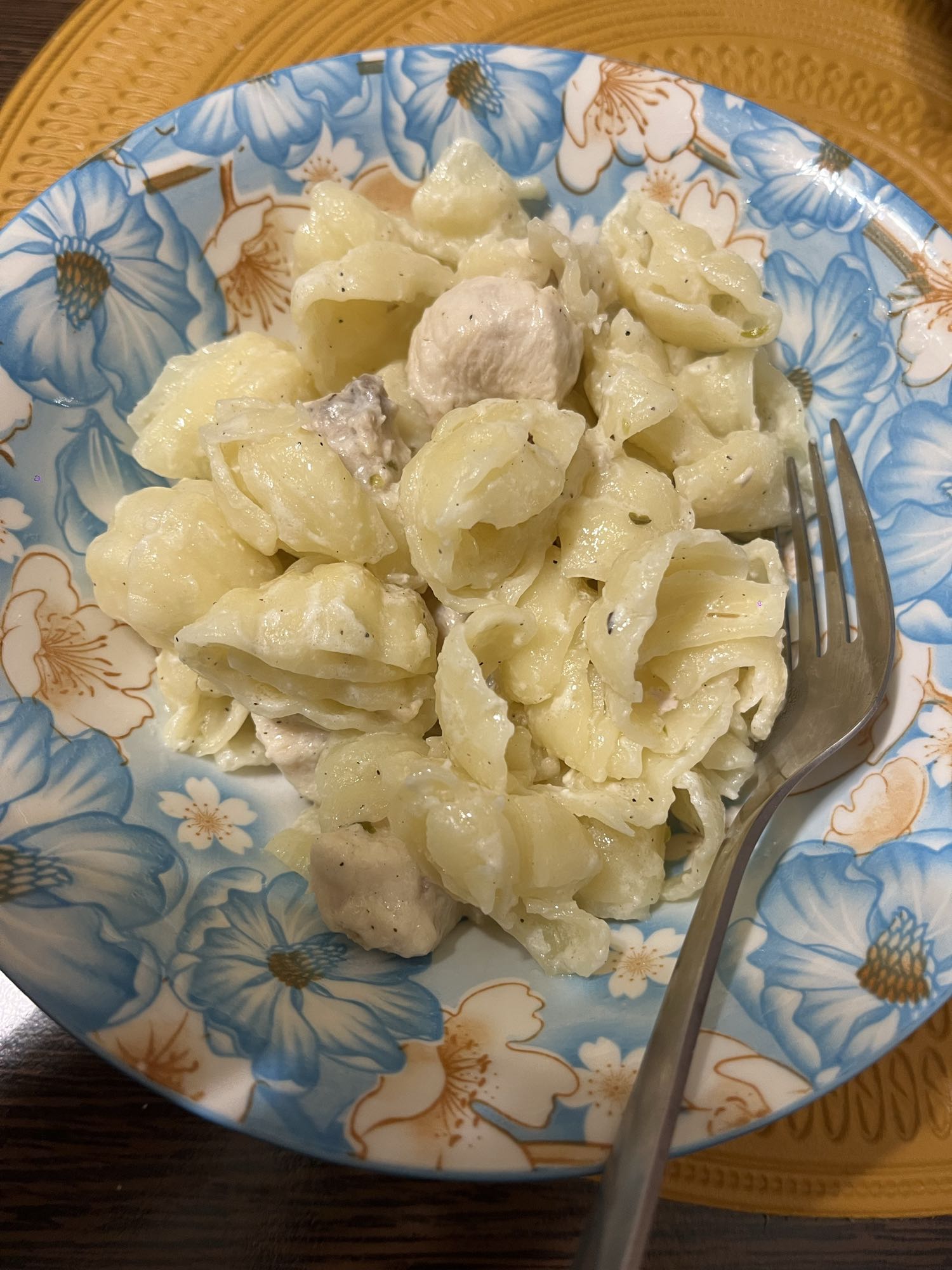 Paste cu pui și smântână