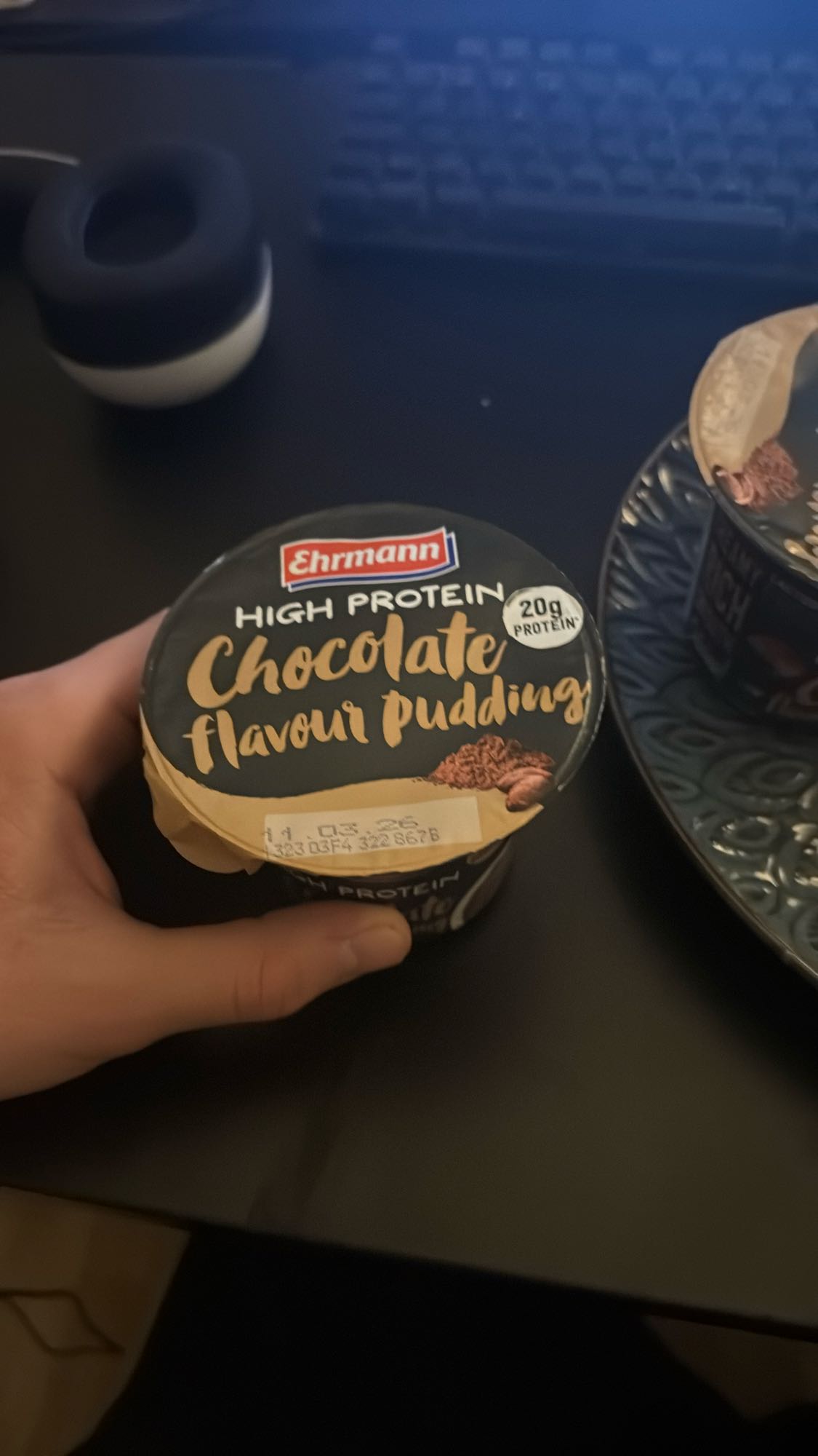 Choklad proteinpudding