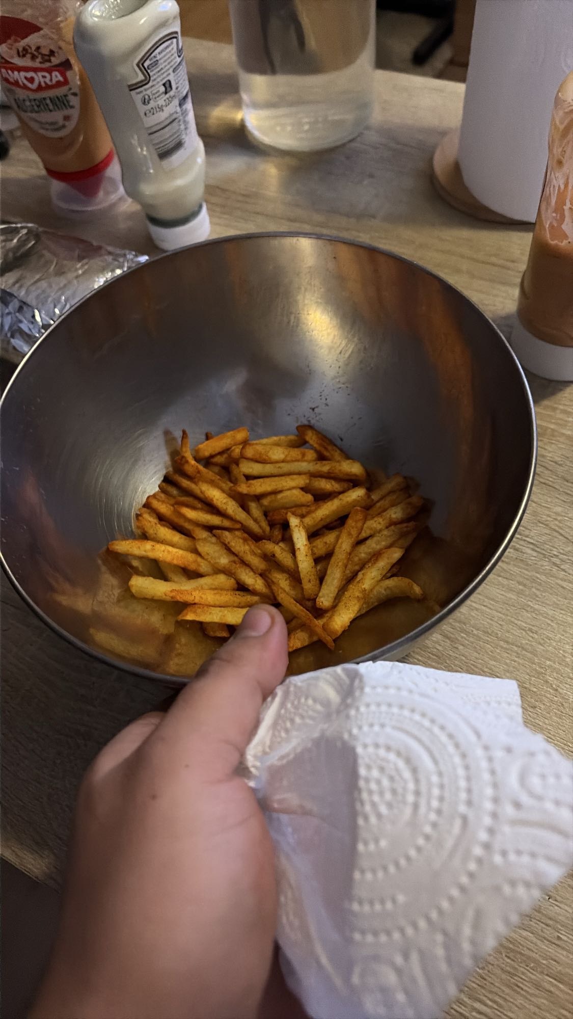 frites assaisonnées