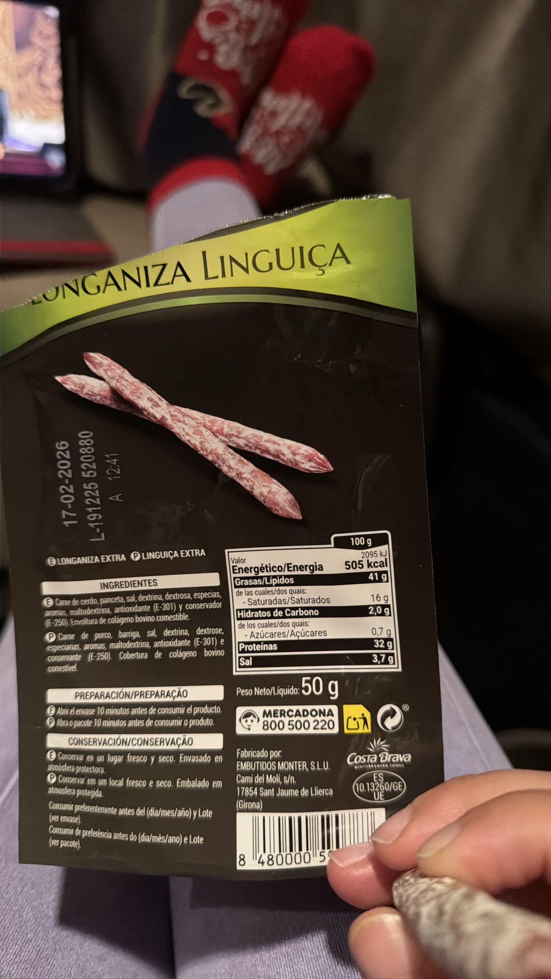 Cârnați uscați