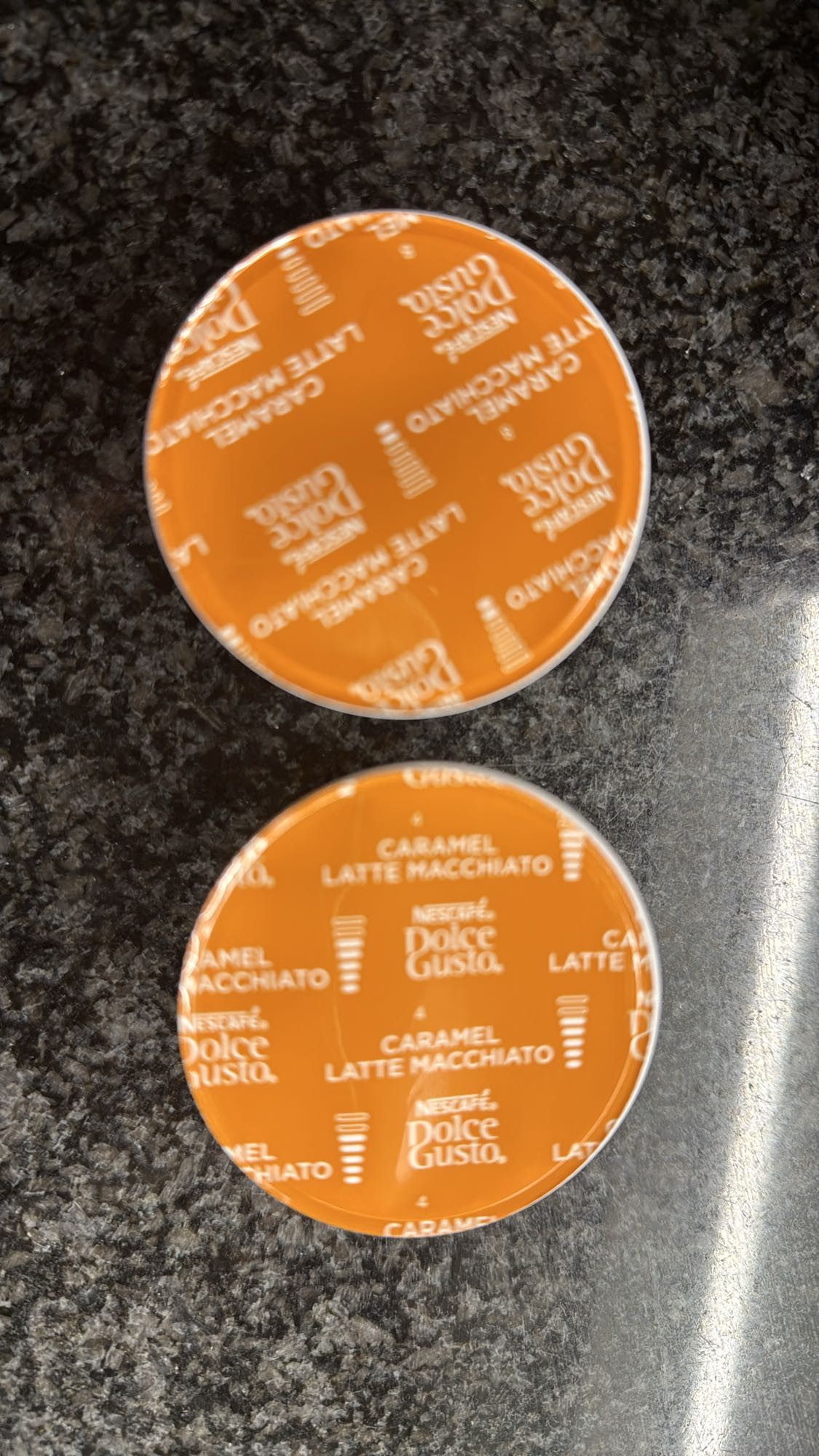 Caramel Latte Macchiato cups