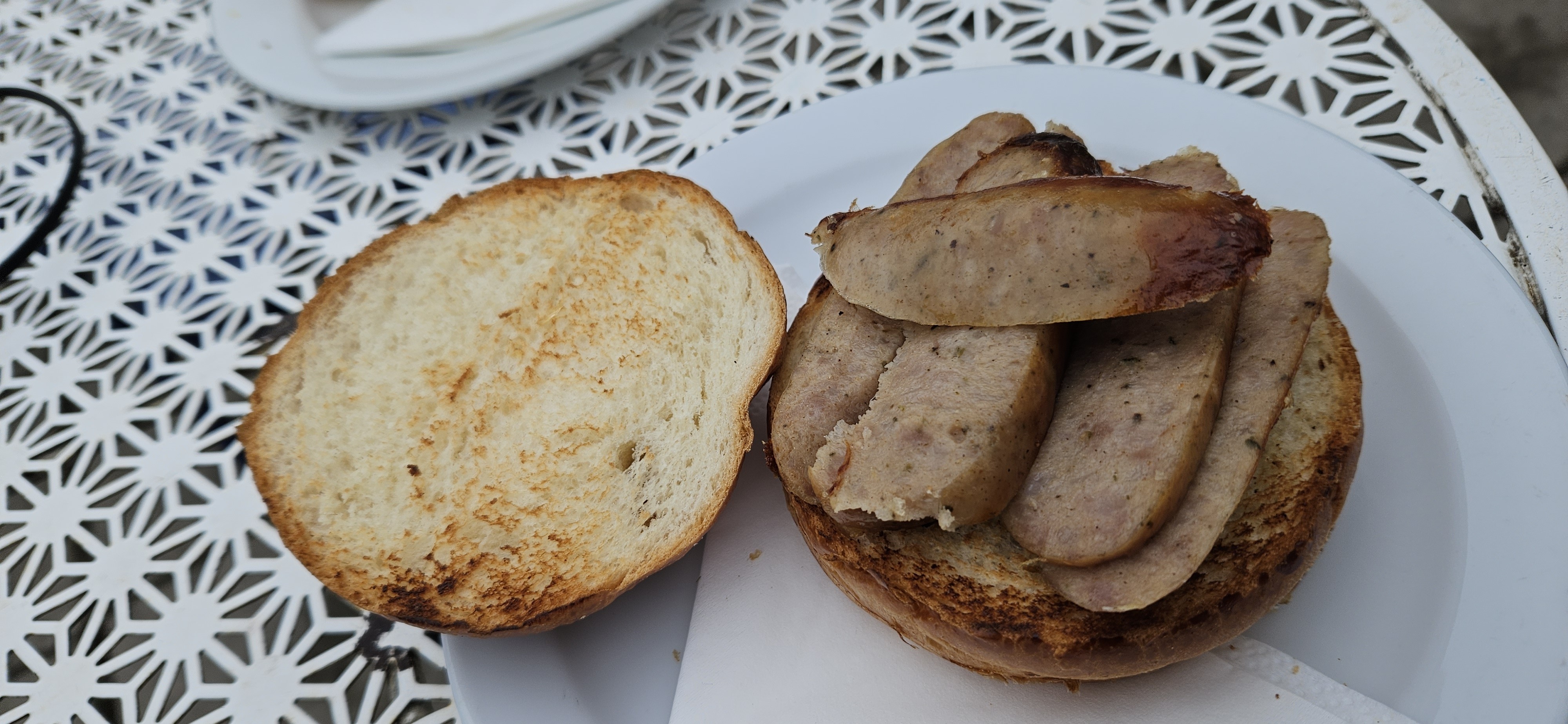 sausage sandwich