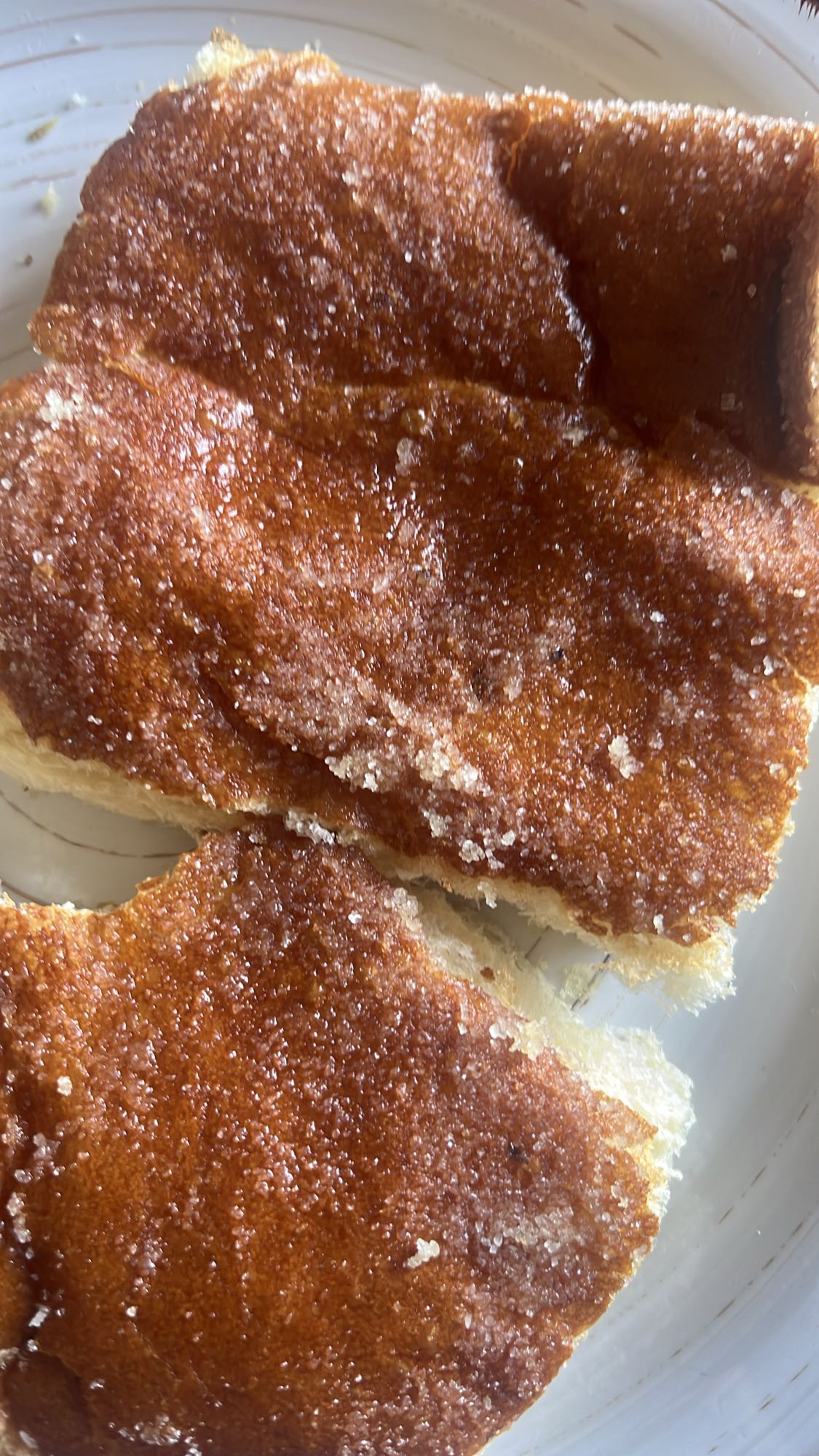 pan con azúcar y canela