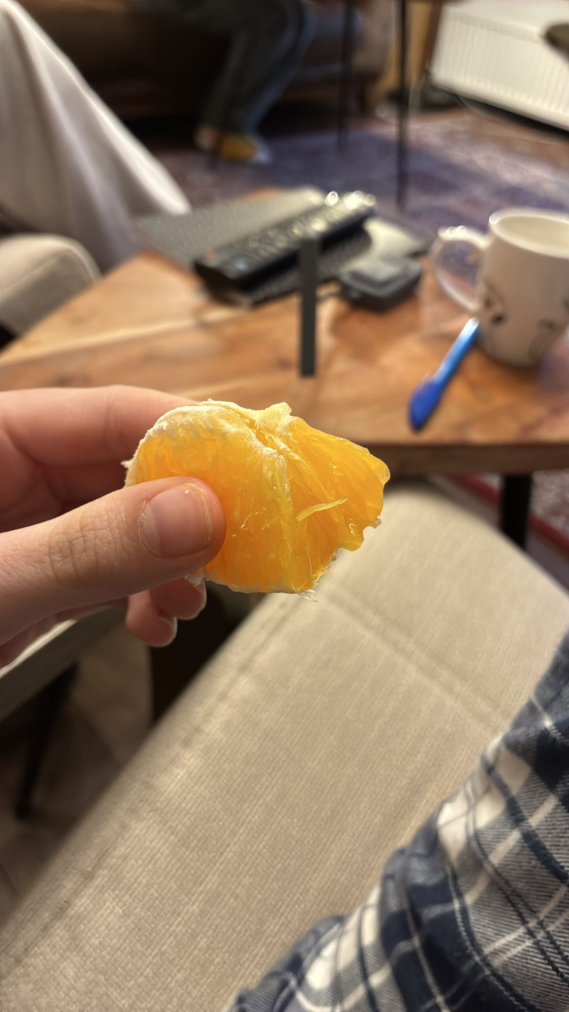 Orange slice snack