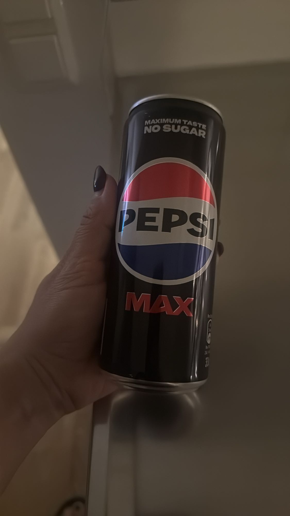 Pepsi Max burk