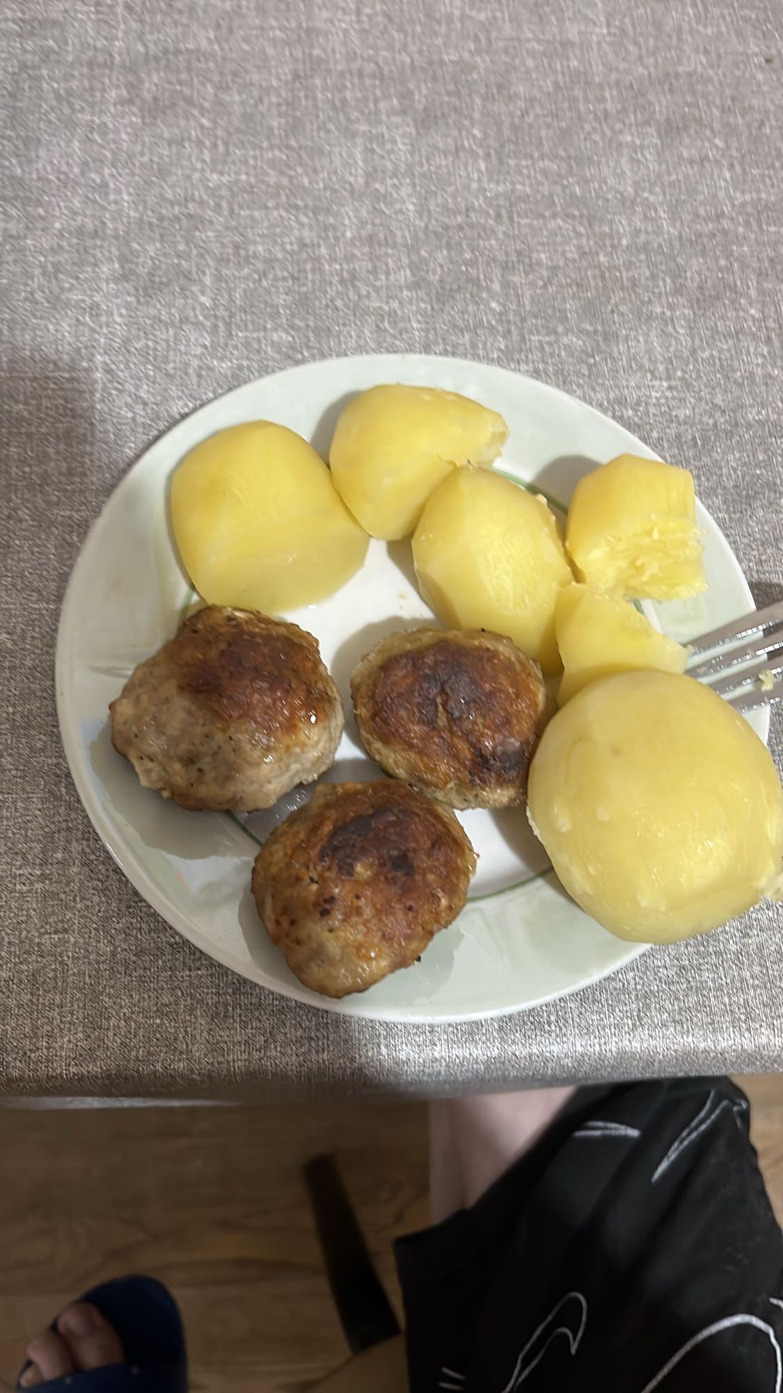 Котлеты с картошкой