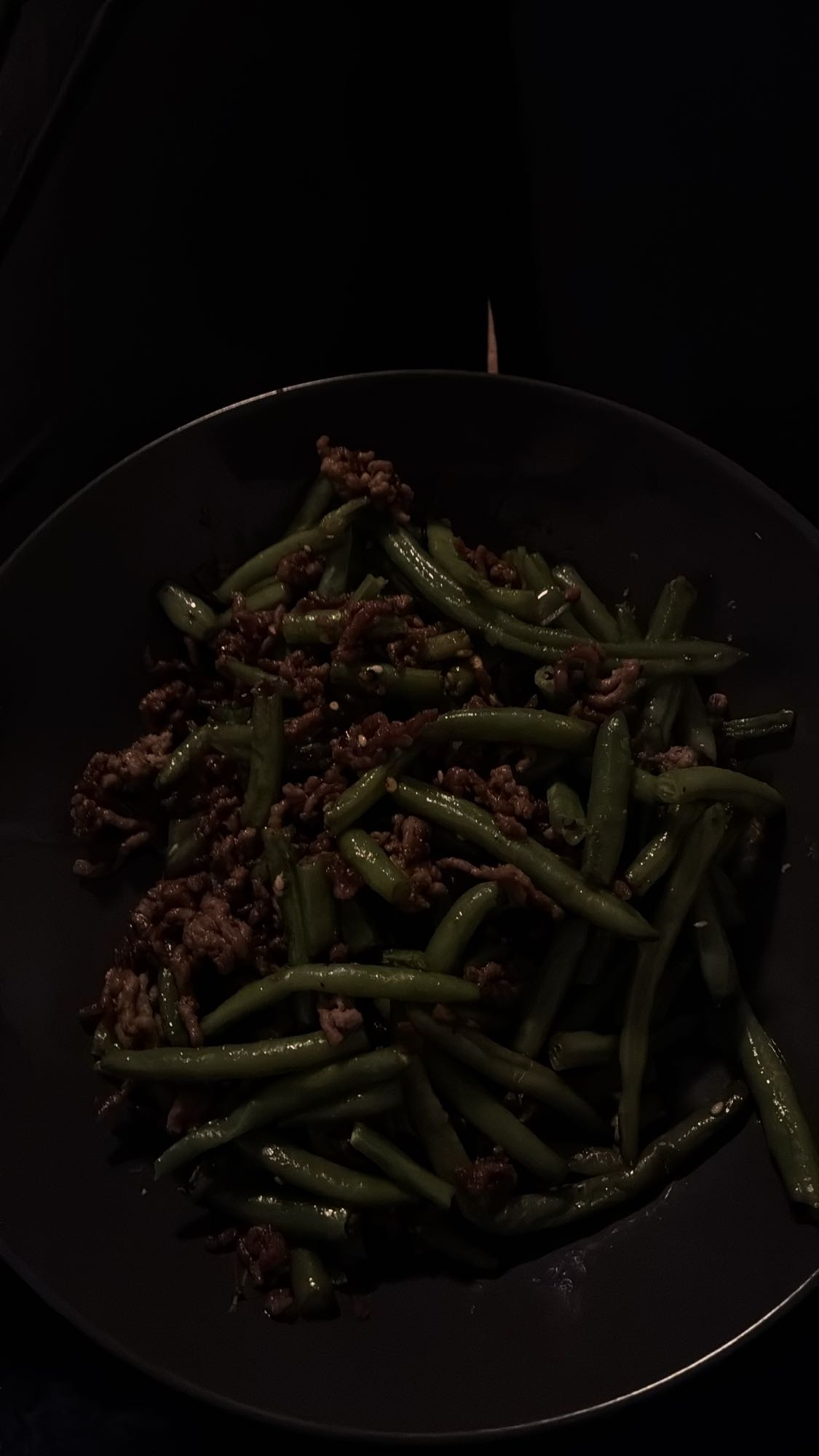 Grüne Bohnen mit Hackfleisch