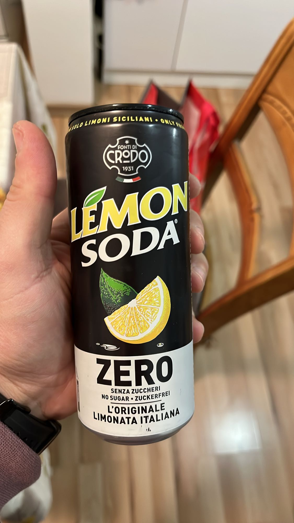 Лимонова сода Zero