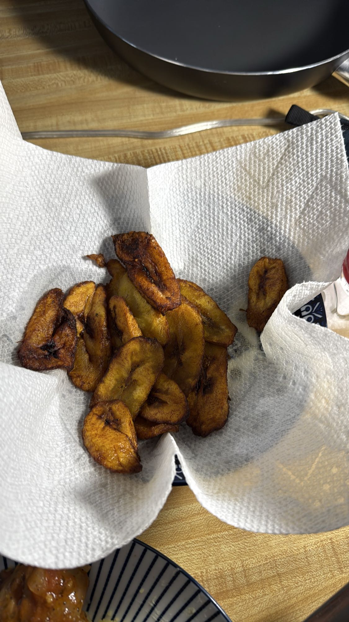 bananes plantains frites