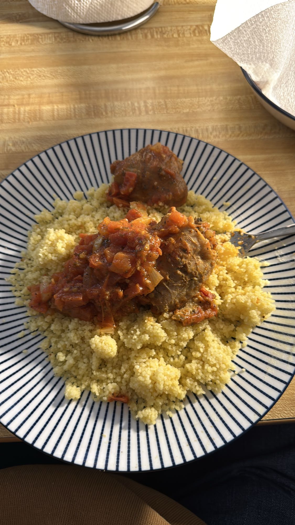 Couscous au ragoût