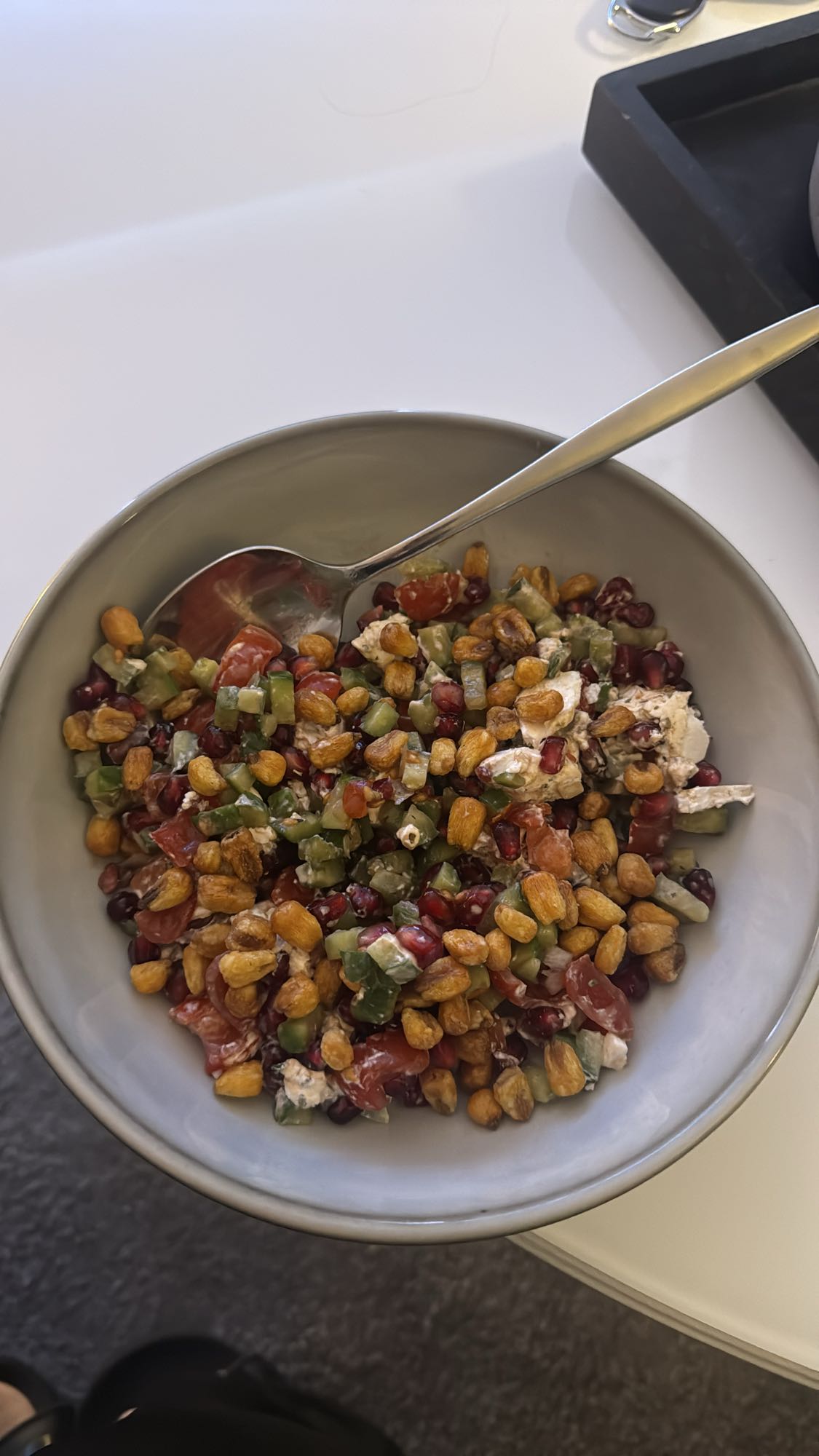 Krispig grönsakssallad