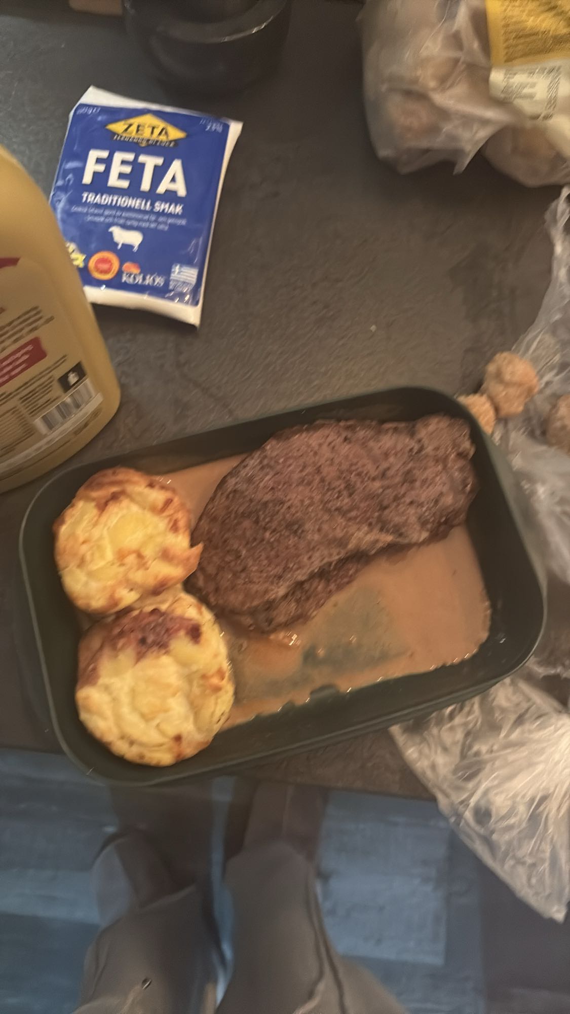 Biff med potatiskaka