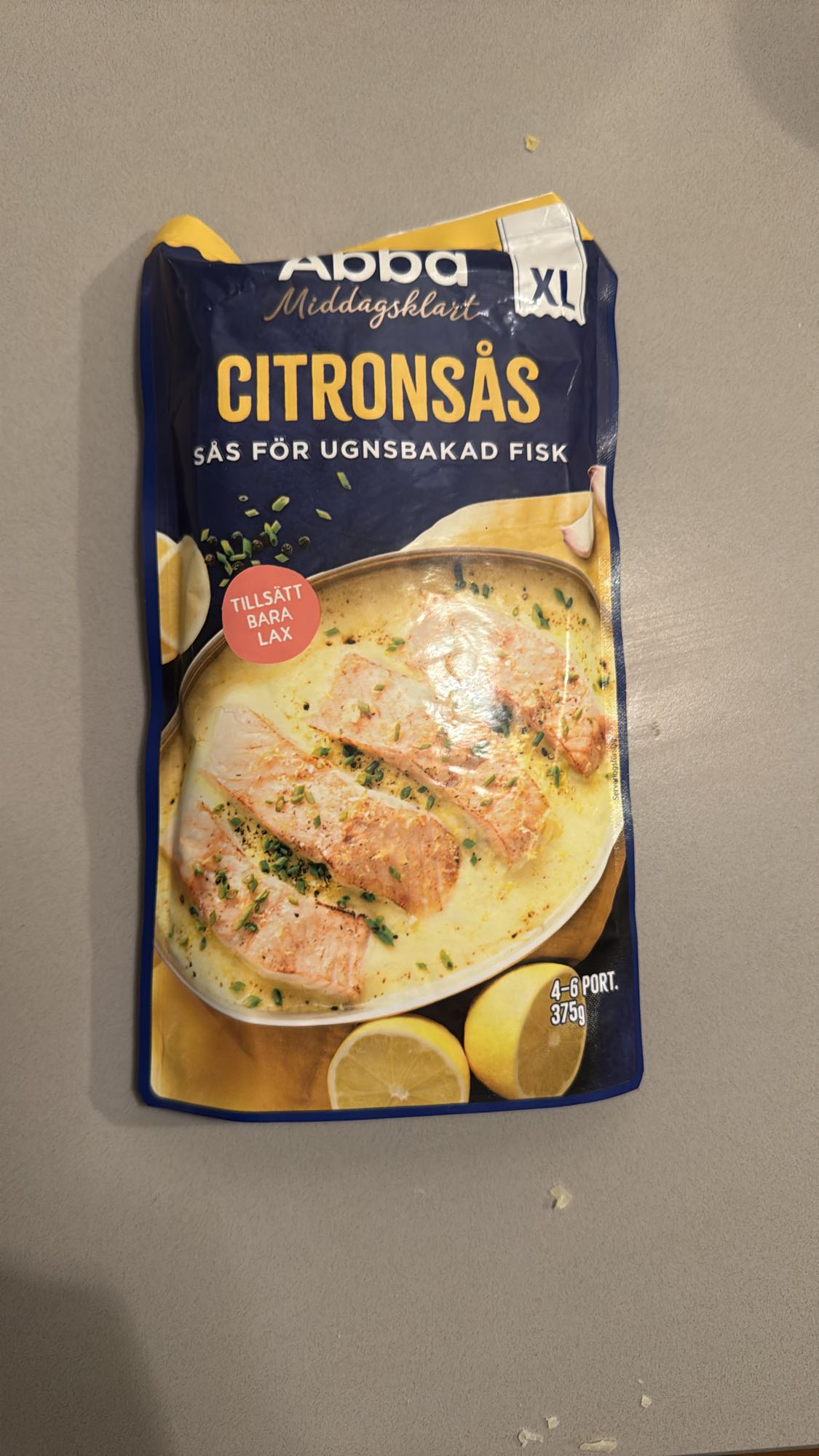 Citronlax med sås