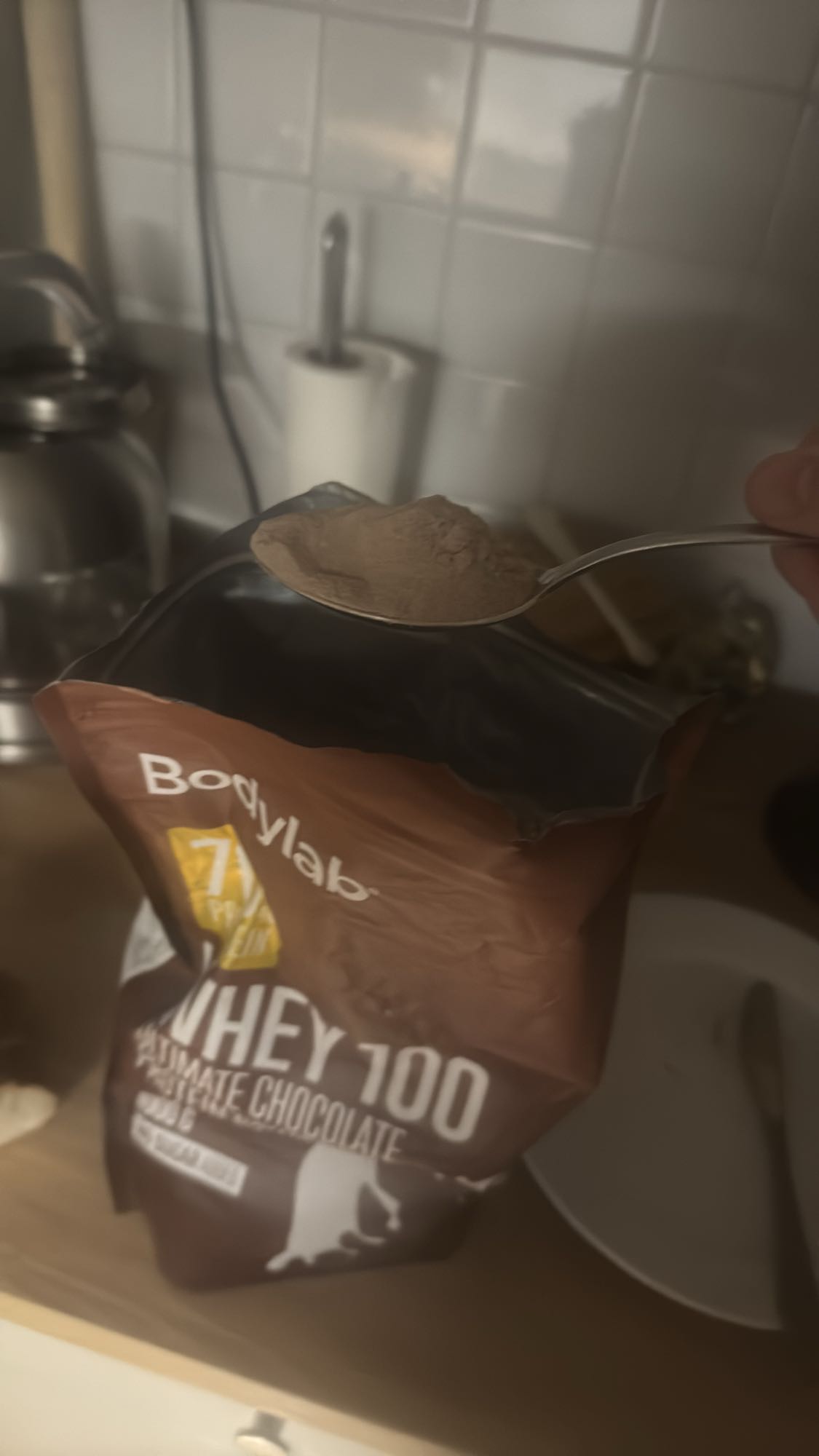 Choklad vassleprotein