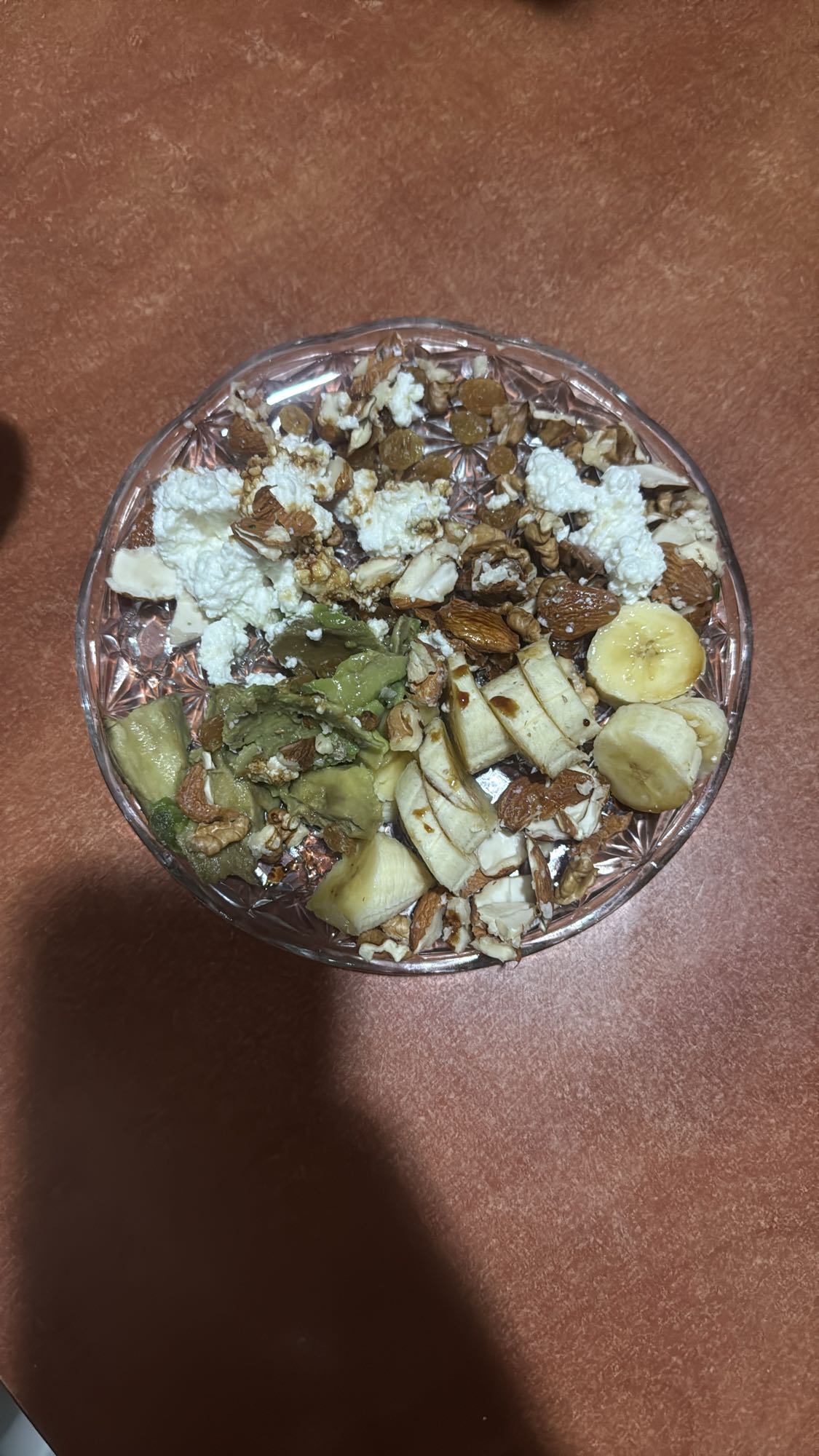 Nutty fruit cottage bowl
