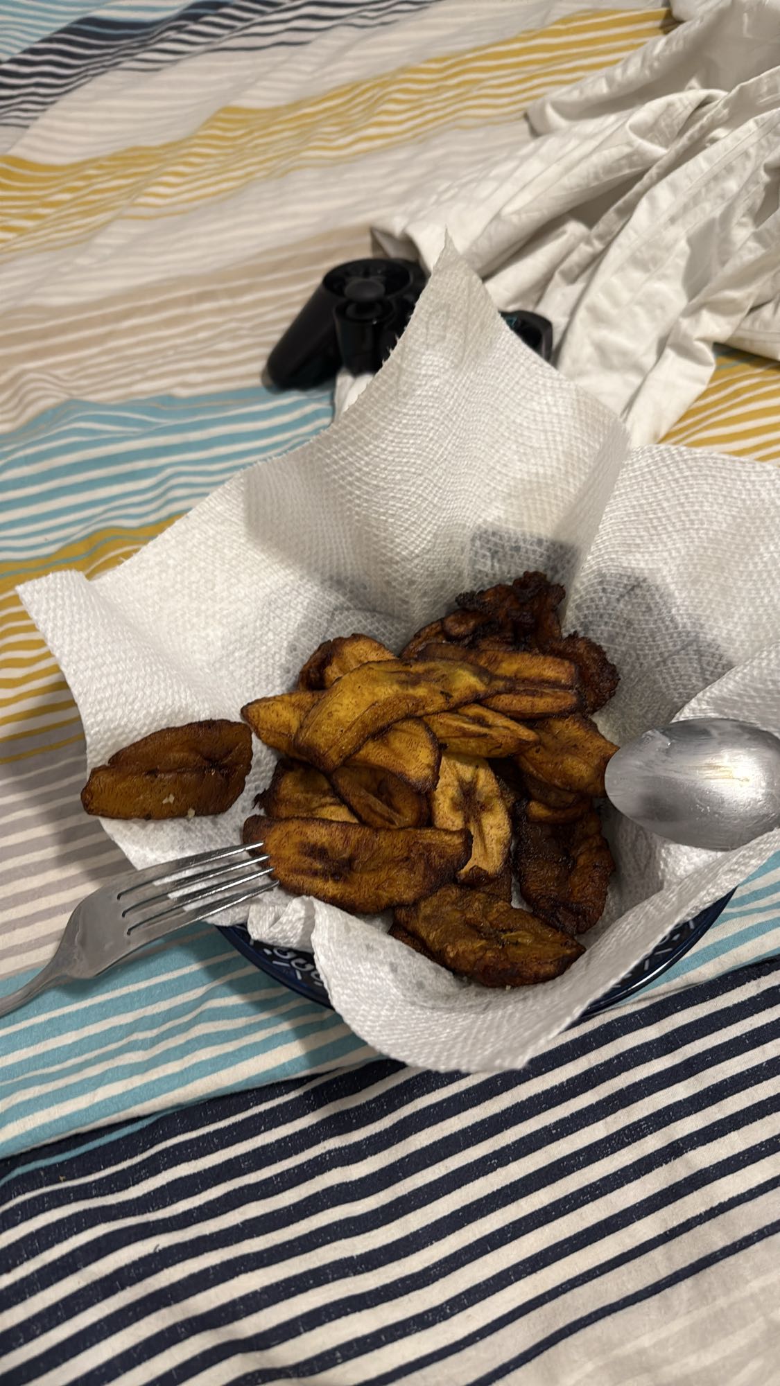 bananes plantain frites