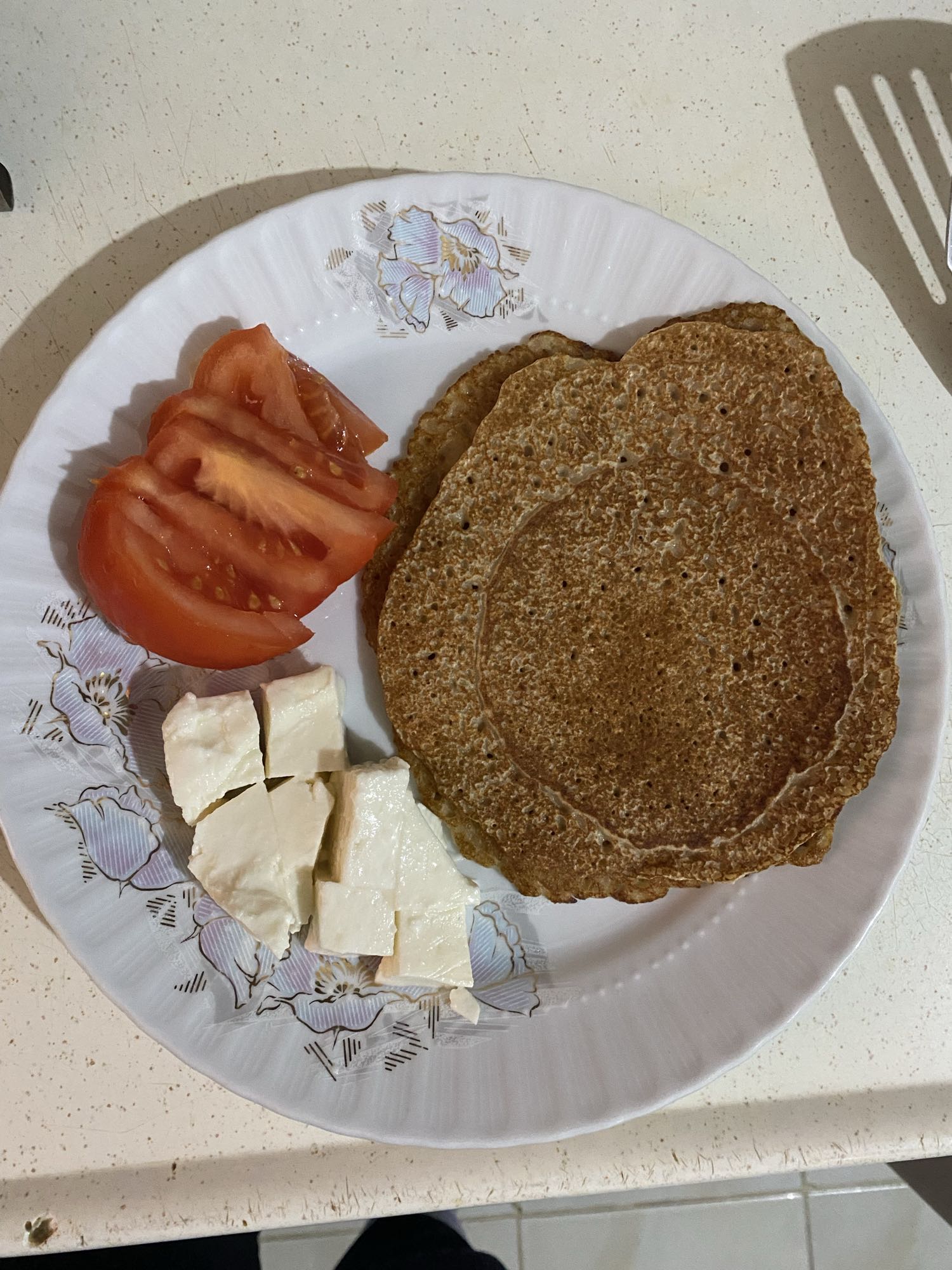 Beyaz Peynirli Kahvaltı Tabağı