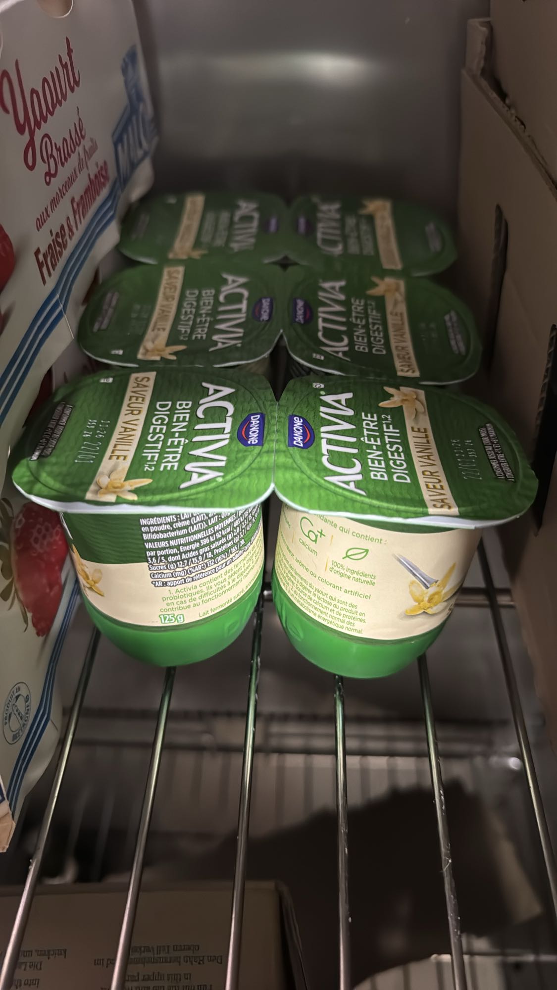 Yaourt vanille Activia