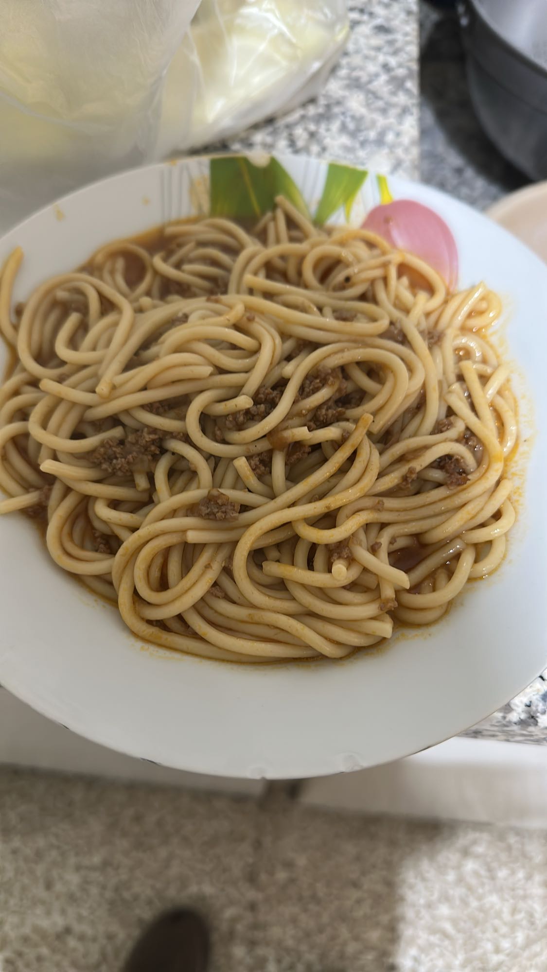 Spaghetti with meat sauce