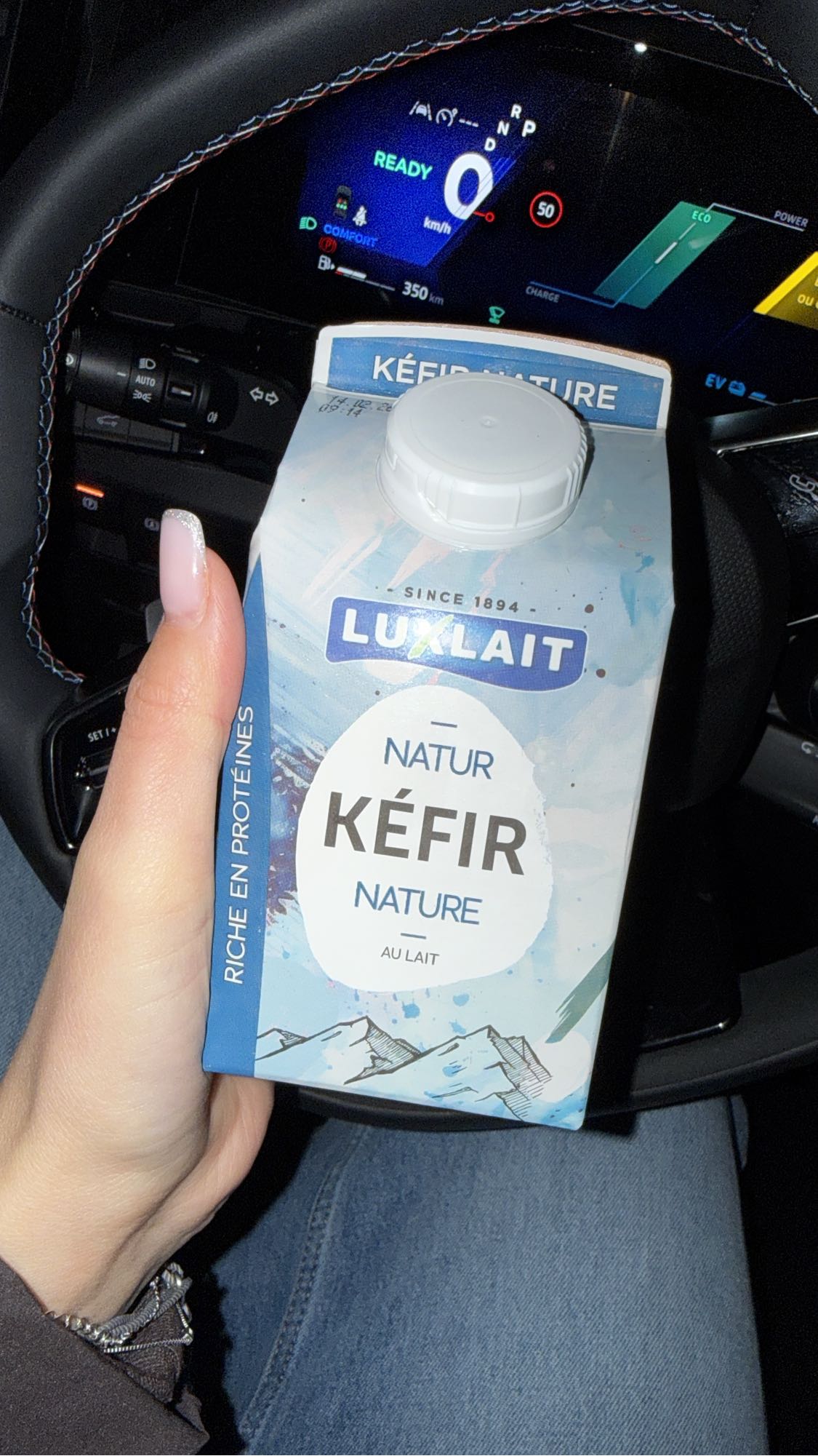 Kéfir nature au lait